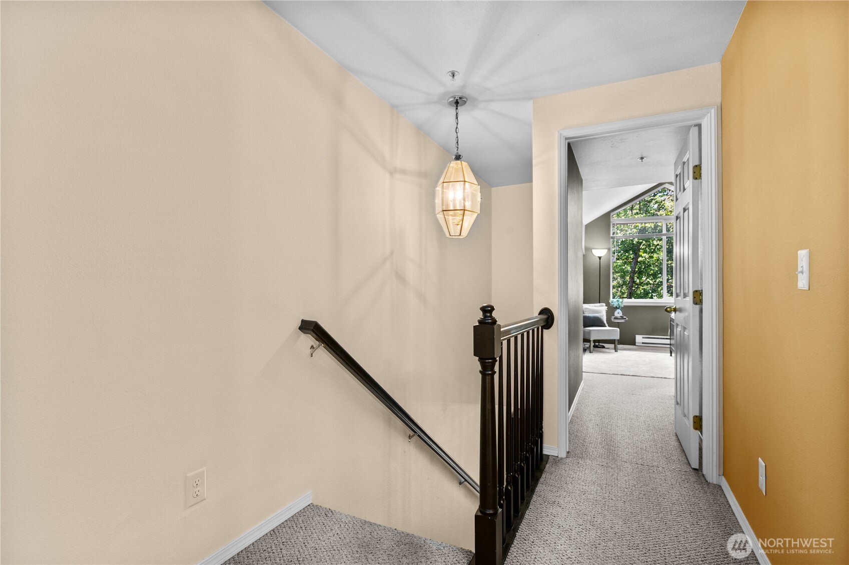 16019 Waynita Way Northeast, Unit F207 Bothell, WA 98011 - Photo 16 of 39 a view of a hallway with windows and entryway