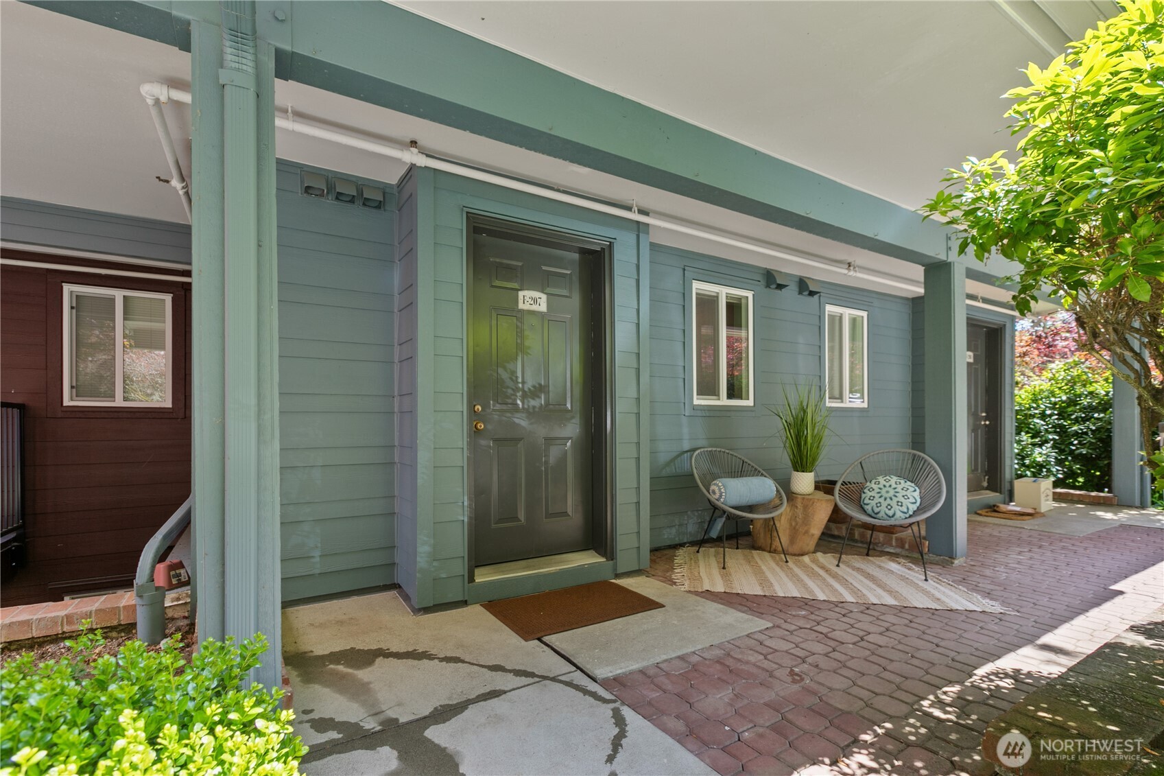 16019 Waynita Way Northeast, Unit F207 Bothell, WA 98011 - Photo 39 of 39 a view of a entryway door front of house
