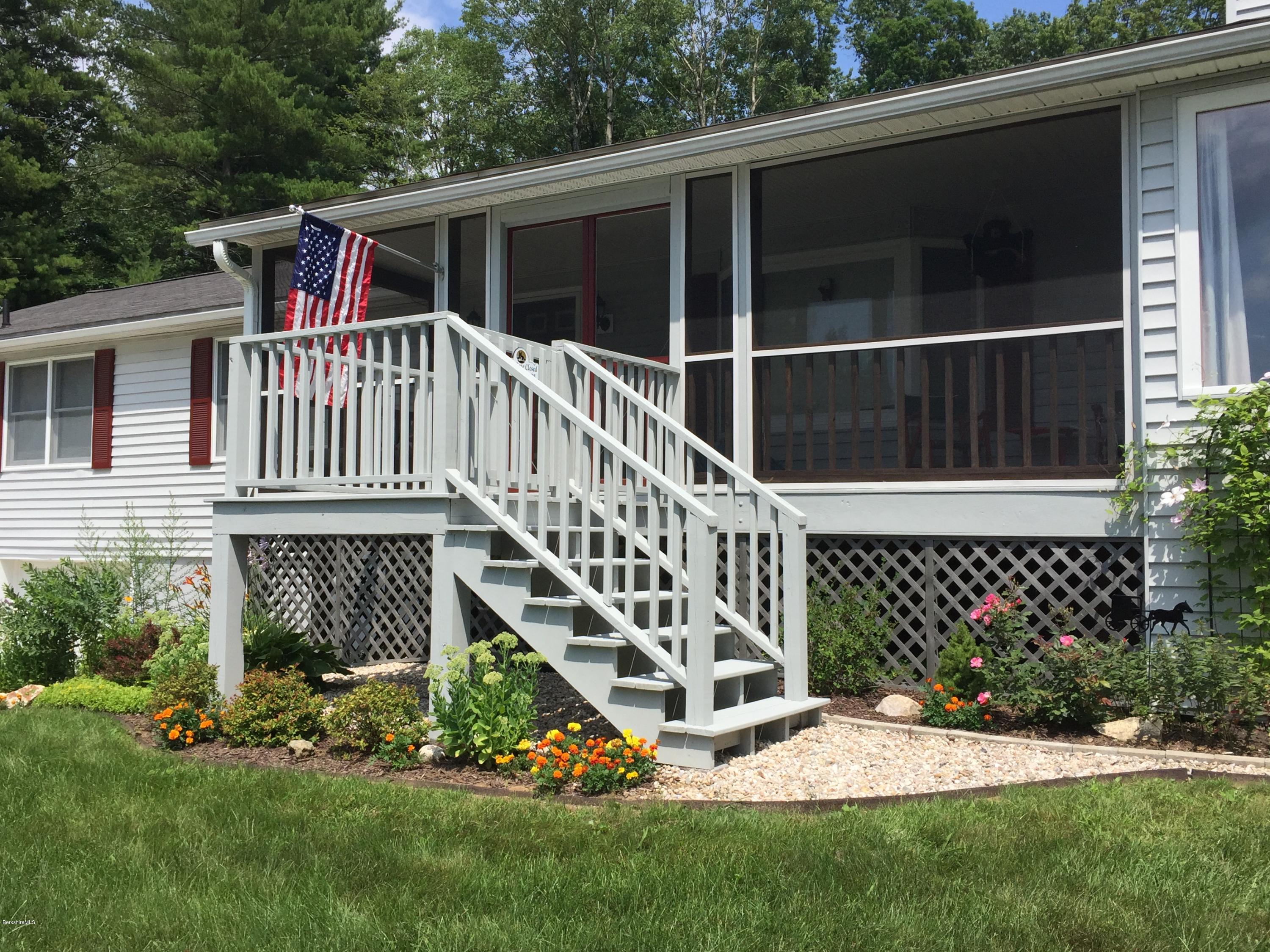 181 Bunce Road South Sheffield, MA 01222 - Photo 2 of 22 a view of a house with a yard and a garden