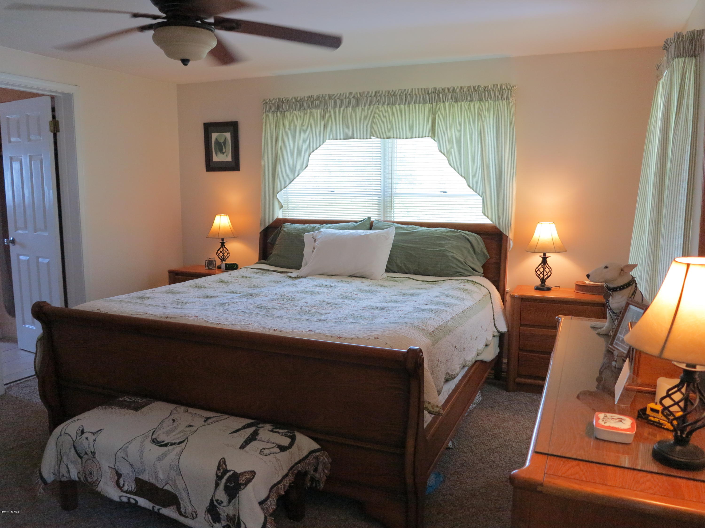 181 Bunce Road South Sheffield, MA 01222 - Photo 10 of 22 a bedroom with a bed and a window