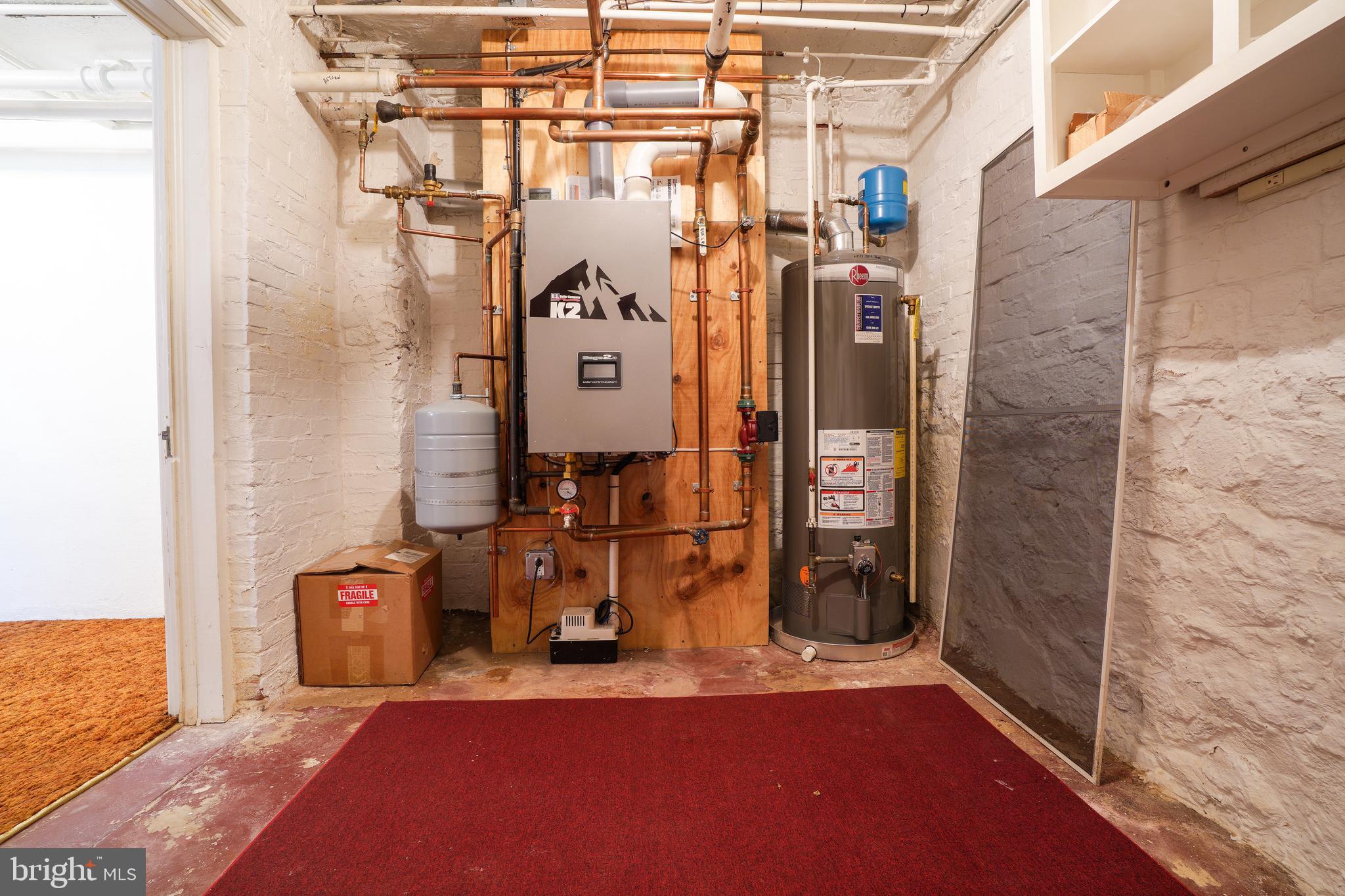 6339 Frederick Road Baltimore, MD 21228 - Photo 27 of 33 High-end boiler, 2017. Water heater, 2017