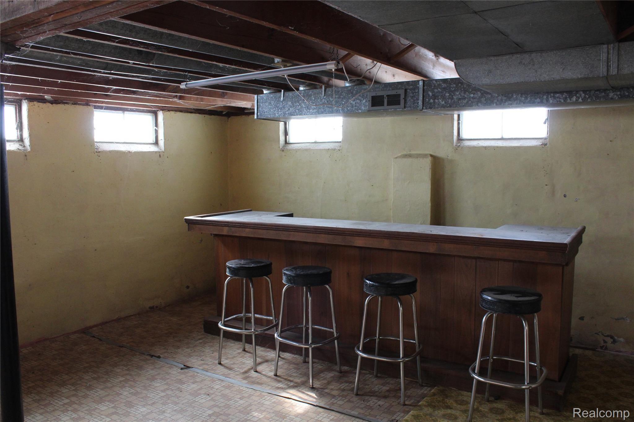 13035 North Bray Road Clio, MI 48420 - Photo 19 of 19 Basement Bar in the Rec room