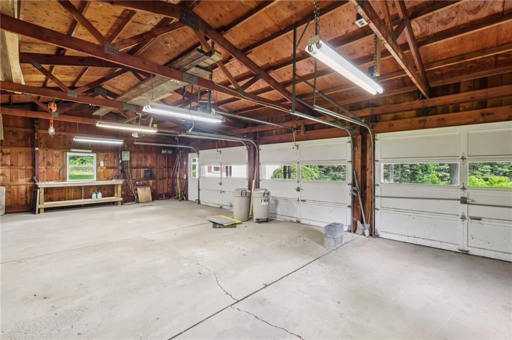 3425 Mercer Road New Castle, PA 16105 - Photo 37 of 38 a view of the room with wooden ceiling