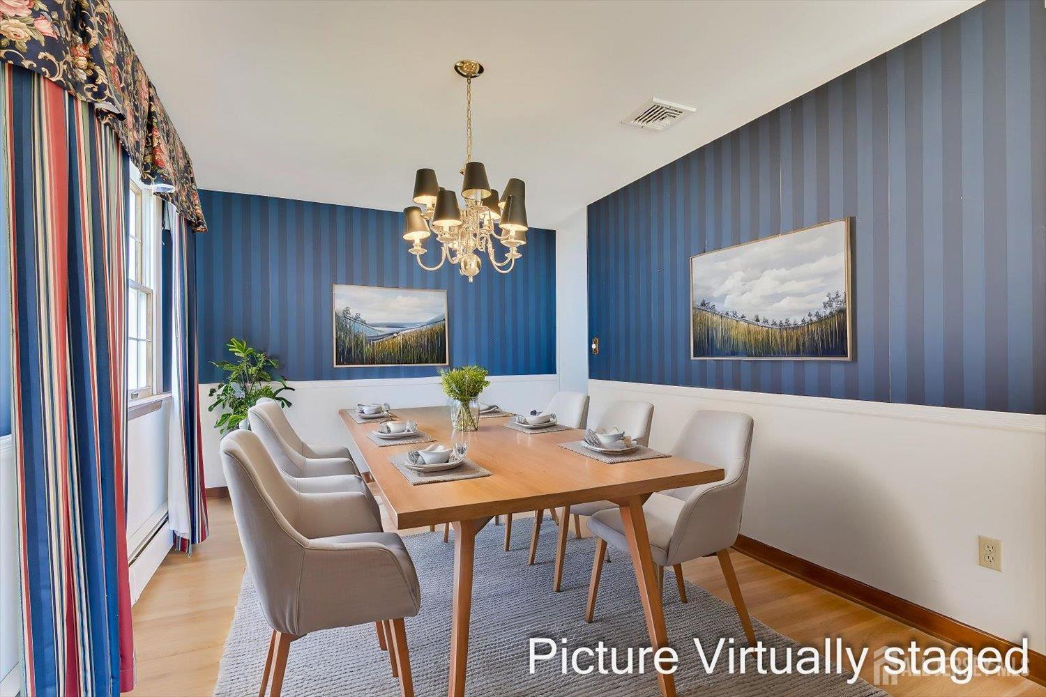 17 Bartha Avenue Edison, NJ 08817 - Photo 8 of 25 a view of a dining room with furniture window and wooden floor
