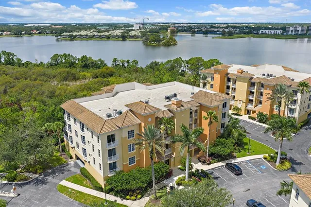 front view of a building with a street