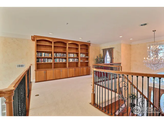 a view interior of a house with wooden floor
