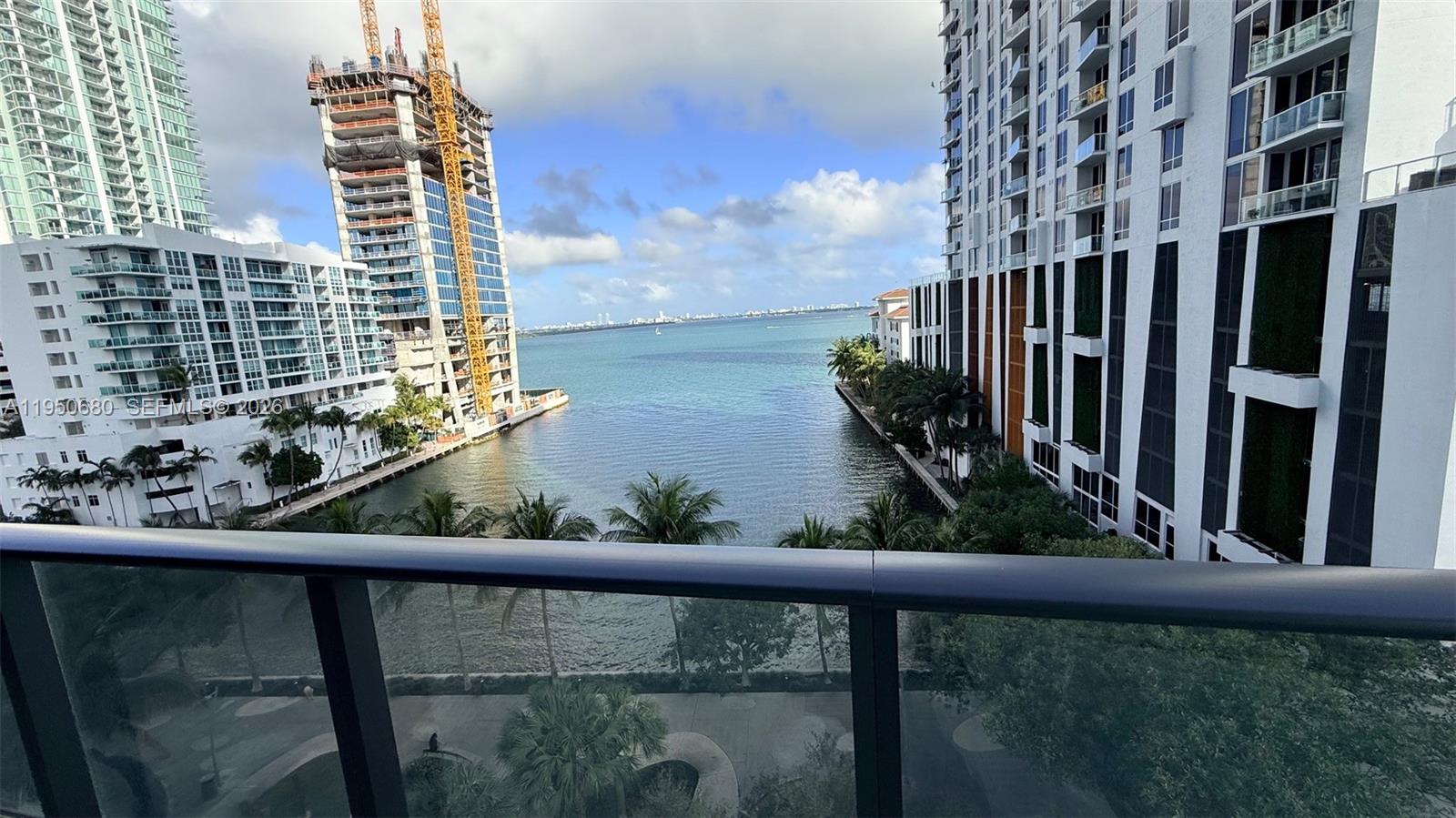 460 Northeast 28th Street, Unit 608 Miami, FL 33137 - Photo 1 of 10 a view of balcony with a potted plant