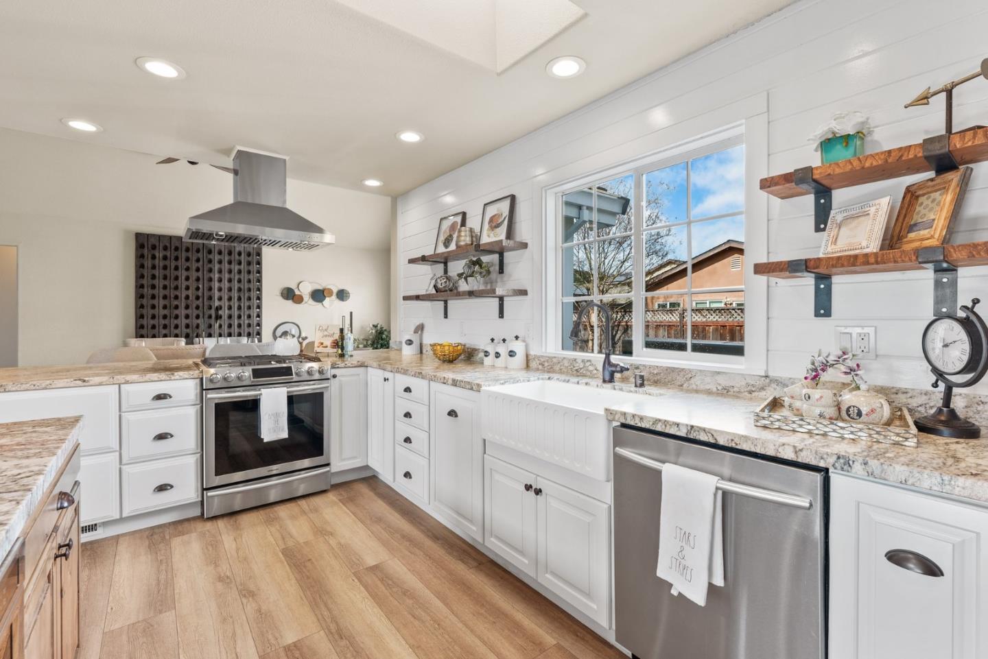 75 Paloma Drive Morgan Hill, CA 95037 - Photo 15 of 53 a kitchen with stainless steel appliances granite countertop a stove and a sink