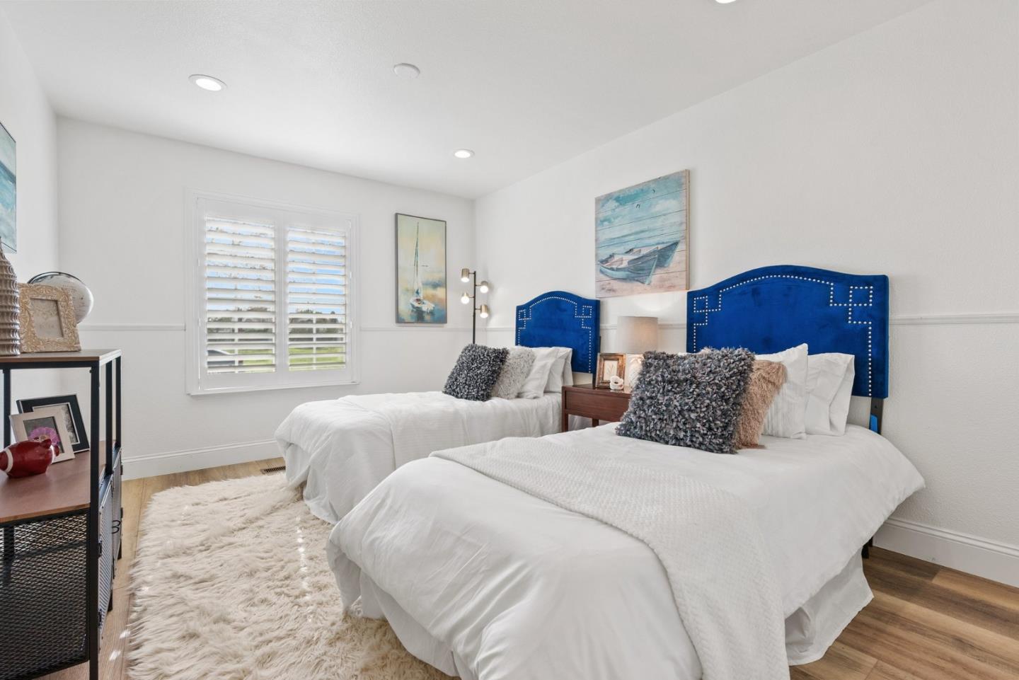 75 Paloma Drive Morgan Hill, CA 95037 - Photo 28 of 53 a bedroom with two beds and a large window