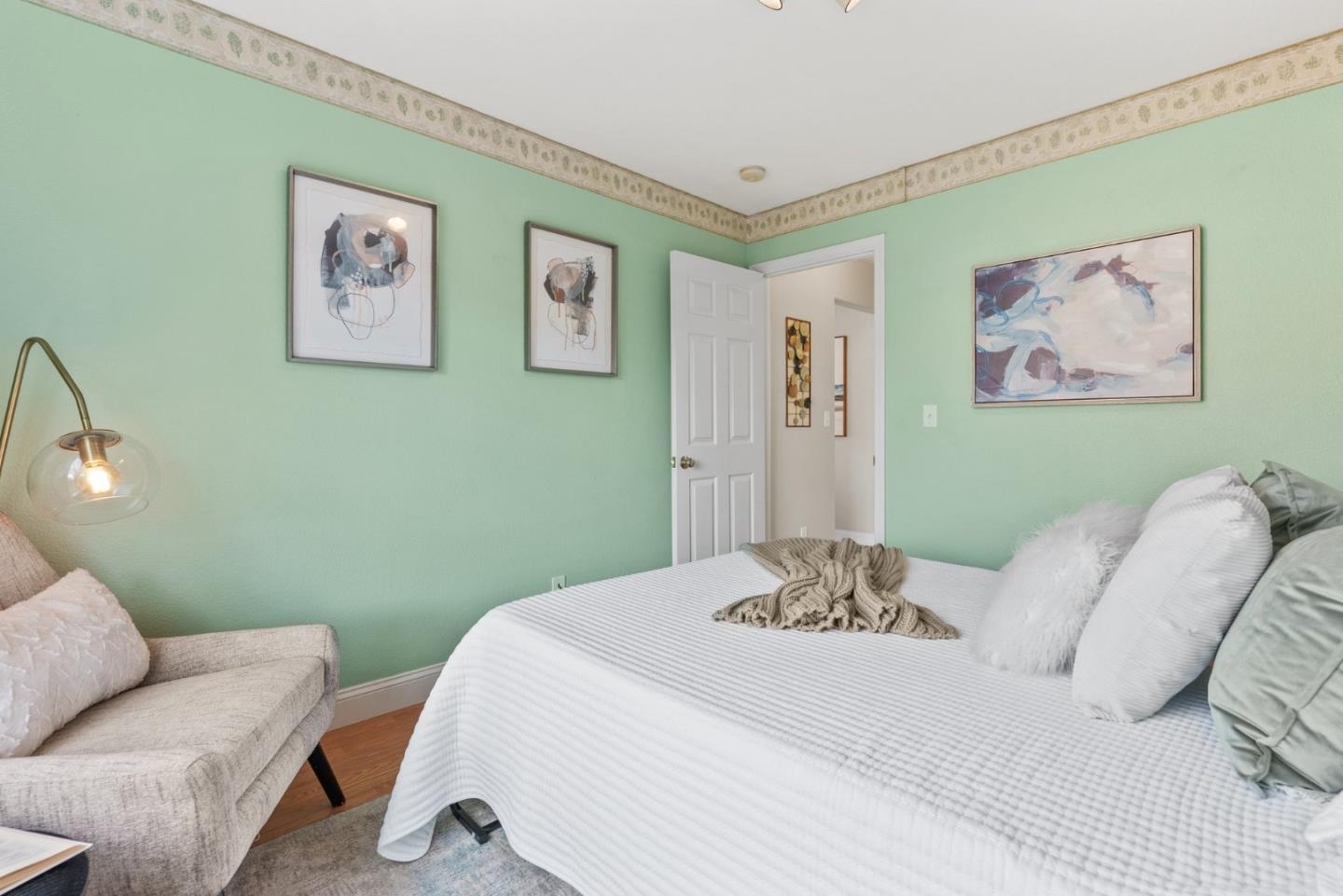 75 Paloma Drive Morgan Hill, CA 95037 - Photo 35 of 53 a bedroom with a bed and a couch