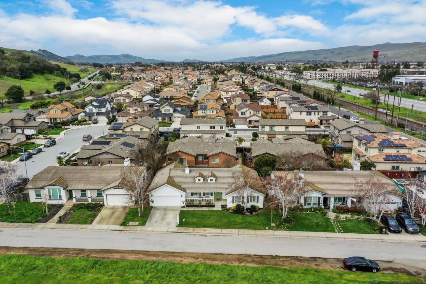 75 Paloma Drive Morgan Hill, CA 95037 - Photo 49 of 53 an aerial view of residential building with outdoor space