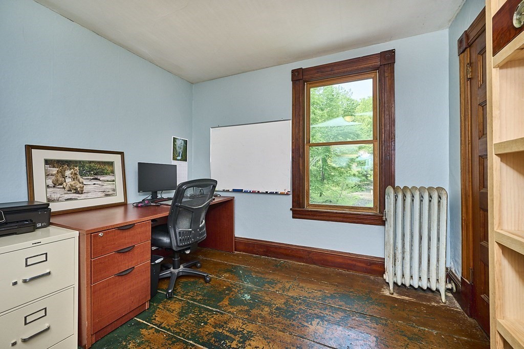 39 Laurel Mountain Road Haydenville, MA 01039 - Photo 24 of 42 a view of a workspace with furniture and a window