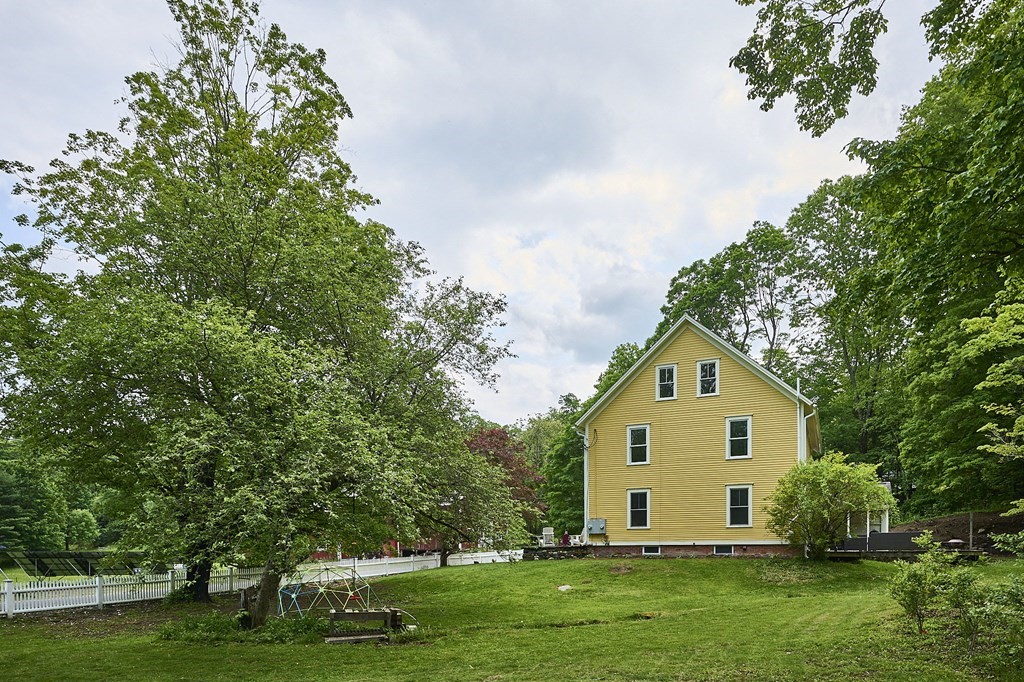 39 Laurel Mountain Road Haydenville, MA 01039 - Photo 29 of 42 a view of a backyard with garden