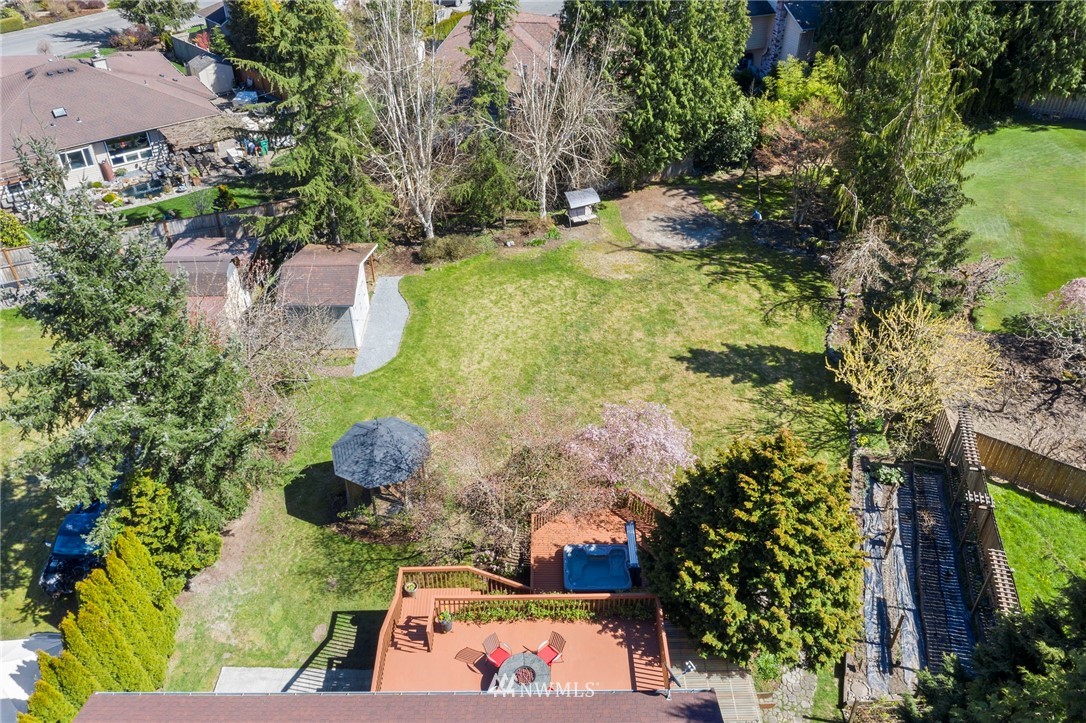 10831 38th Drive Southeast Everett, WA 98208 - Photo 37 of 40 an aerial view of residential house with outdoor space and swimming pool