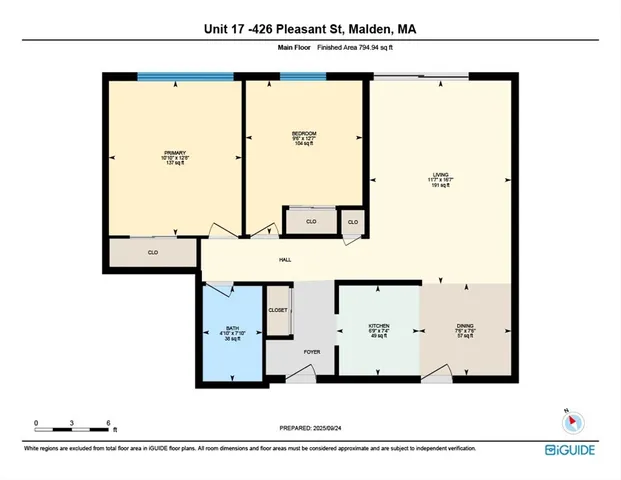 $368,000 | 426 Pleasant Street, Unit 17, Malden, MA 02148