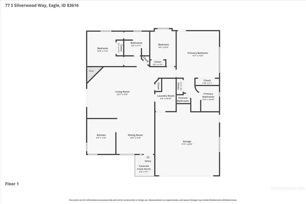 $493,900 | 77 South Silverwood Way, Eagle, ID 83616