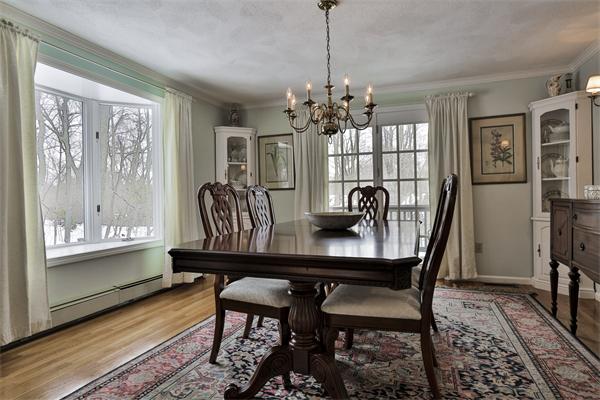 35 Lorena Road Winchester, MA 01890 - Photo 7 of 29 a view of a dining room with furniture window and wooden floor