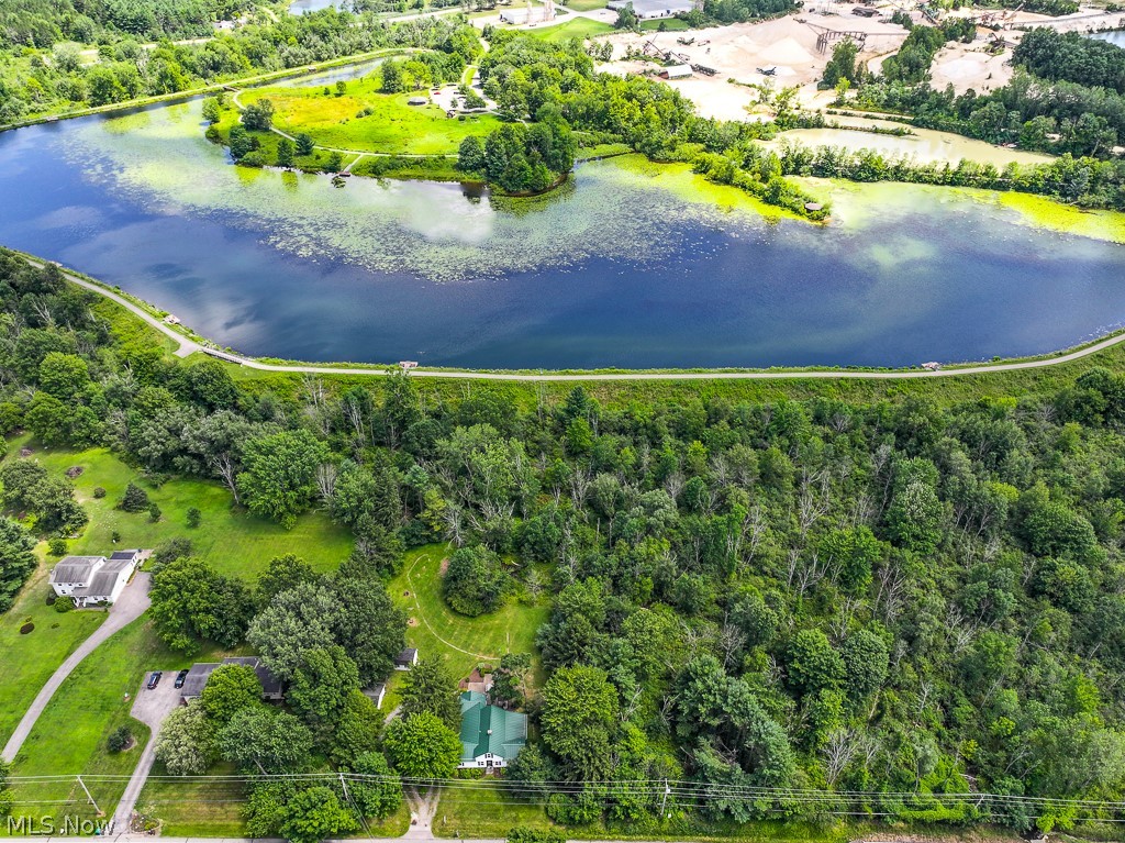 11601 Bass Lake Road Chardon, OH 44024 - Photo 2 of 50 Aerial view featuring a water view