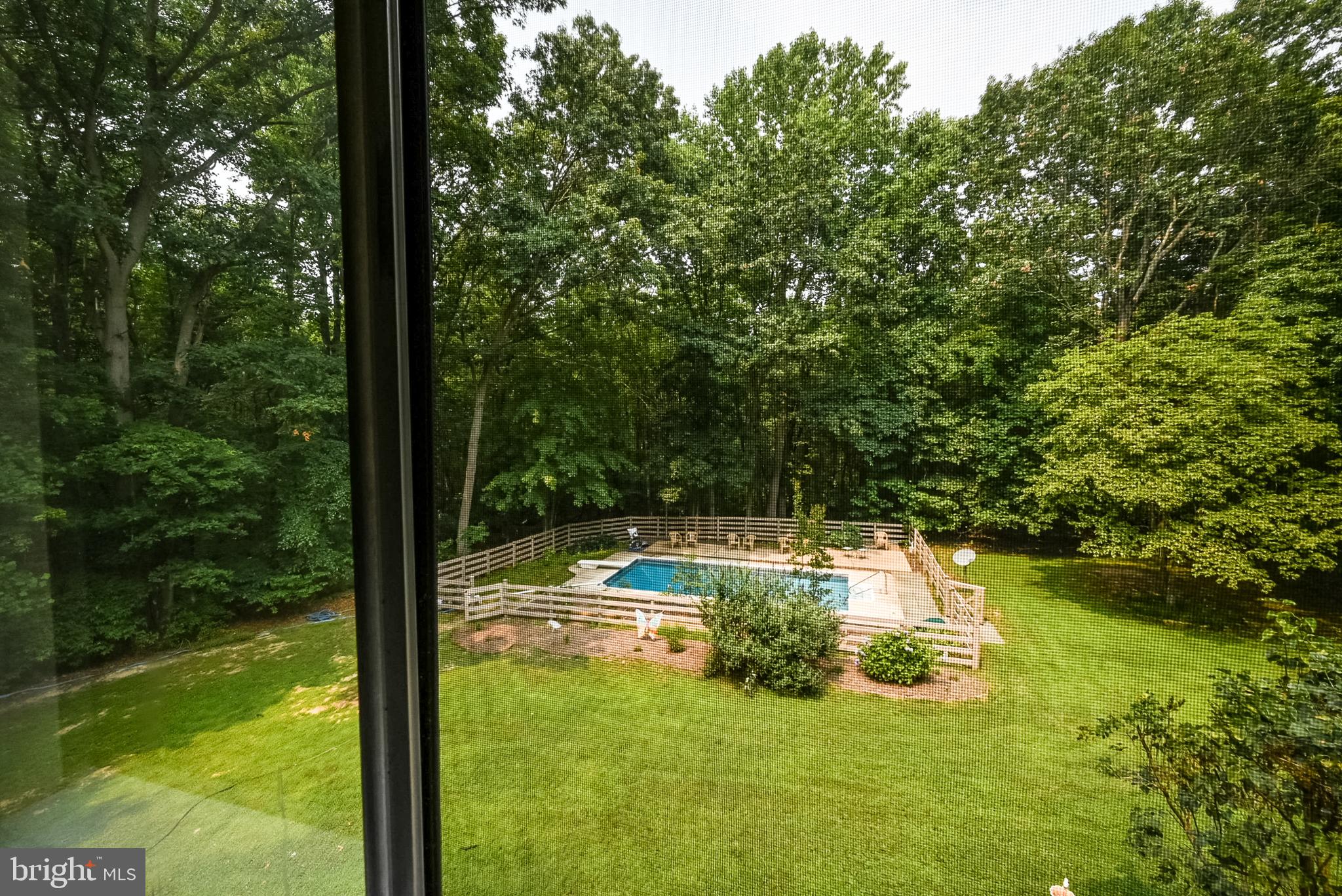 1671 Irishtown Road Elkton, MD 21921 - Photo 27 of 42 View of Pool from Upstairs Bedroom