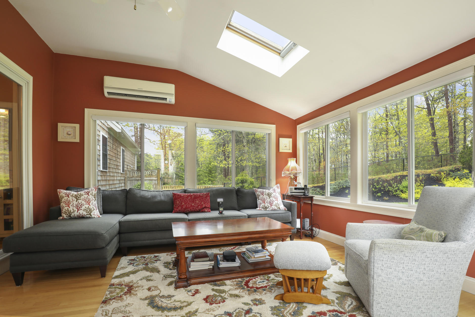 1356 Old Post Road Marstons Mills, MA 02648 - Photo 15 of 53 a living room with furniture and a large window