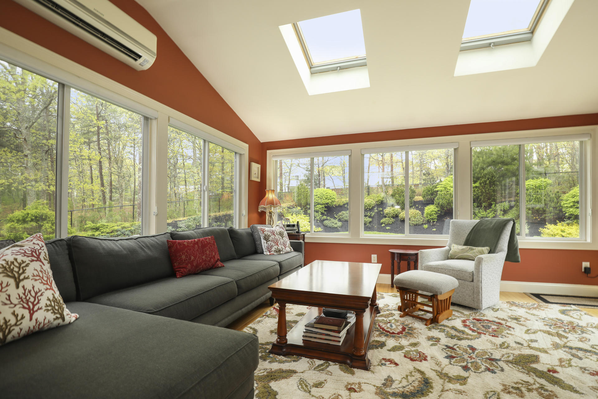 1356 Old Post Road Marstons Mills, MA 02648 - Photo 16 of 53 a living room with furniture and a large window