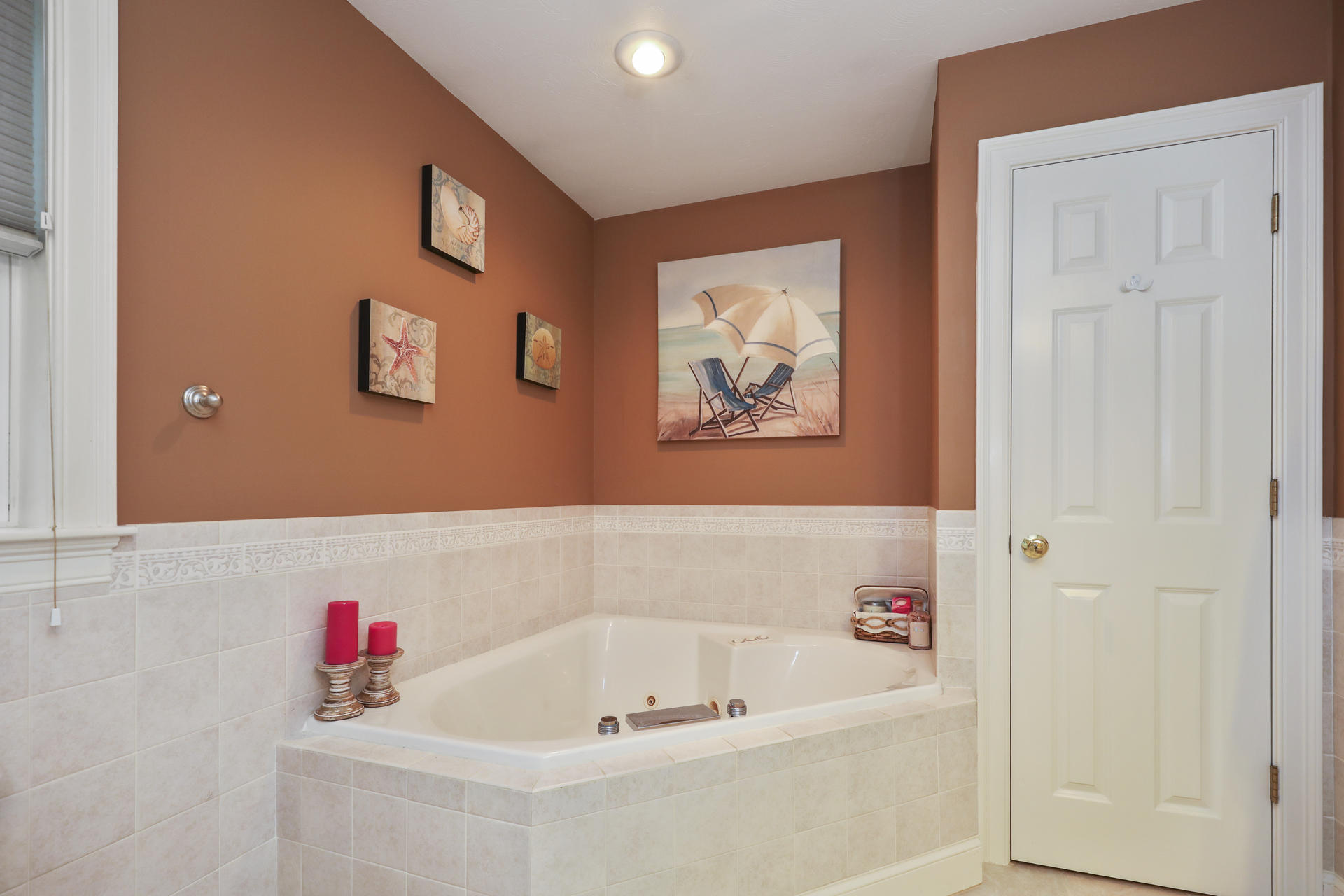 1356 Old Post Road Marstons Mills, MA 02648 - Photo 28 of 53 a bathroom with a bathtub and a shower