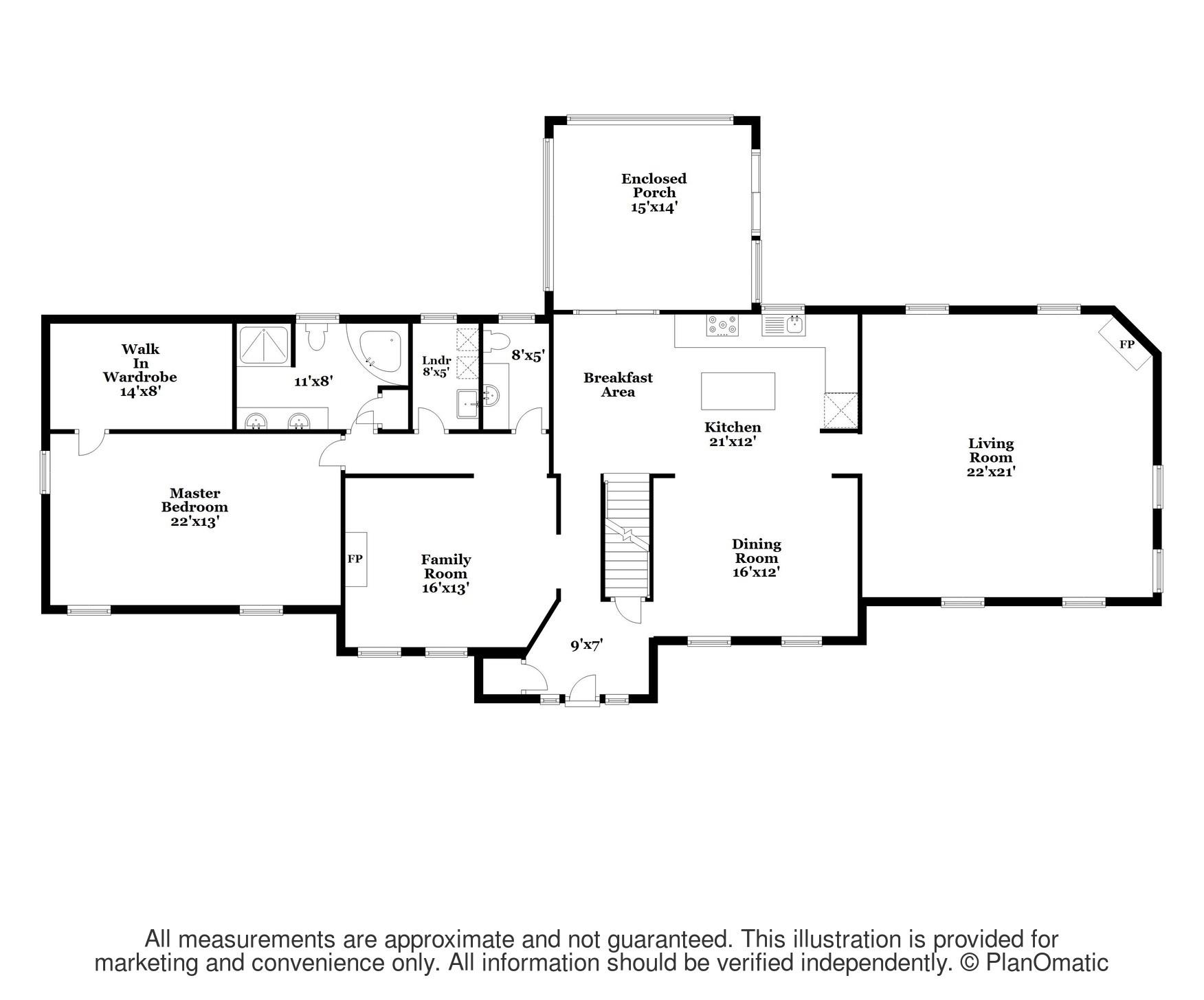 1356 Old Post Road Marstons Mills, MA 02648 - Photo 51 of 53 a picture of a floor plan