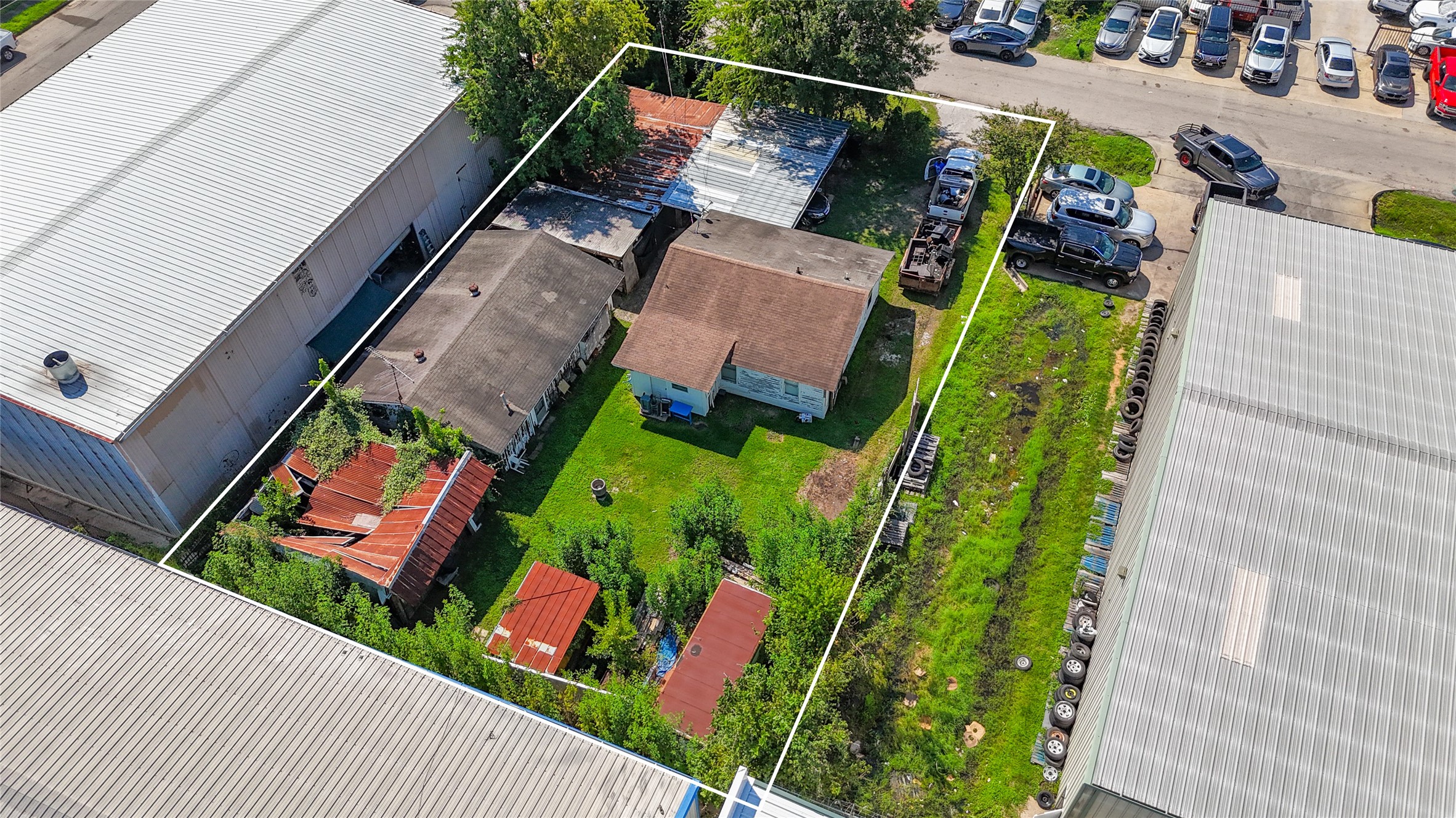 8710 Daffodil Street Houston, TX 77063 - Photo 5 of 7 an aerial view of a house