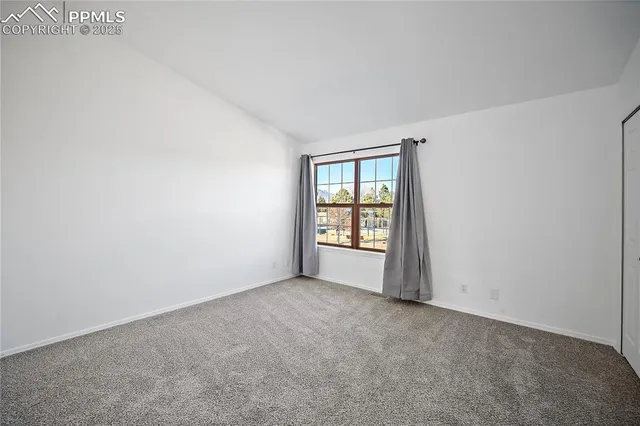 a view of empty room