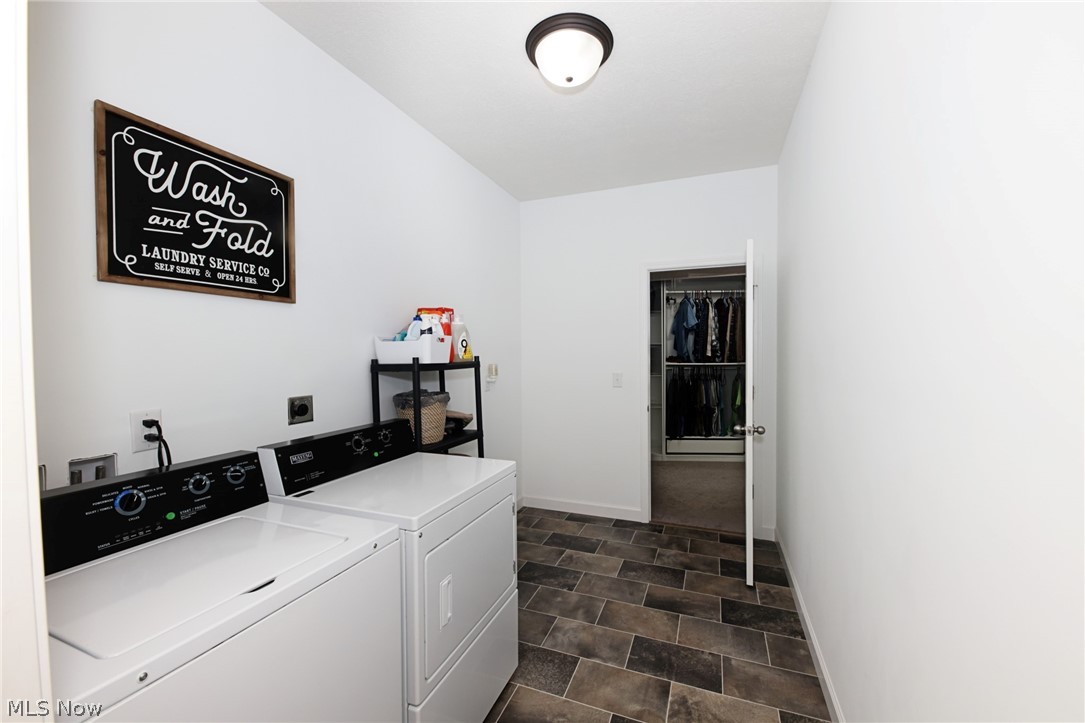258 Friendly Acres Road Wellsburg, WV 26070 - Photo 16 of 47 Main level Laundry room with washer and dryer