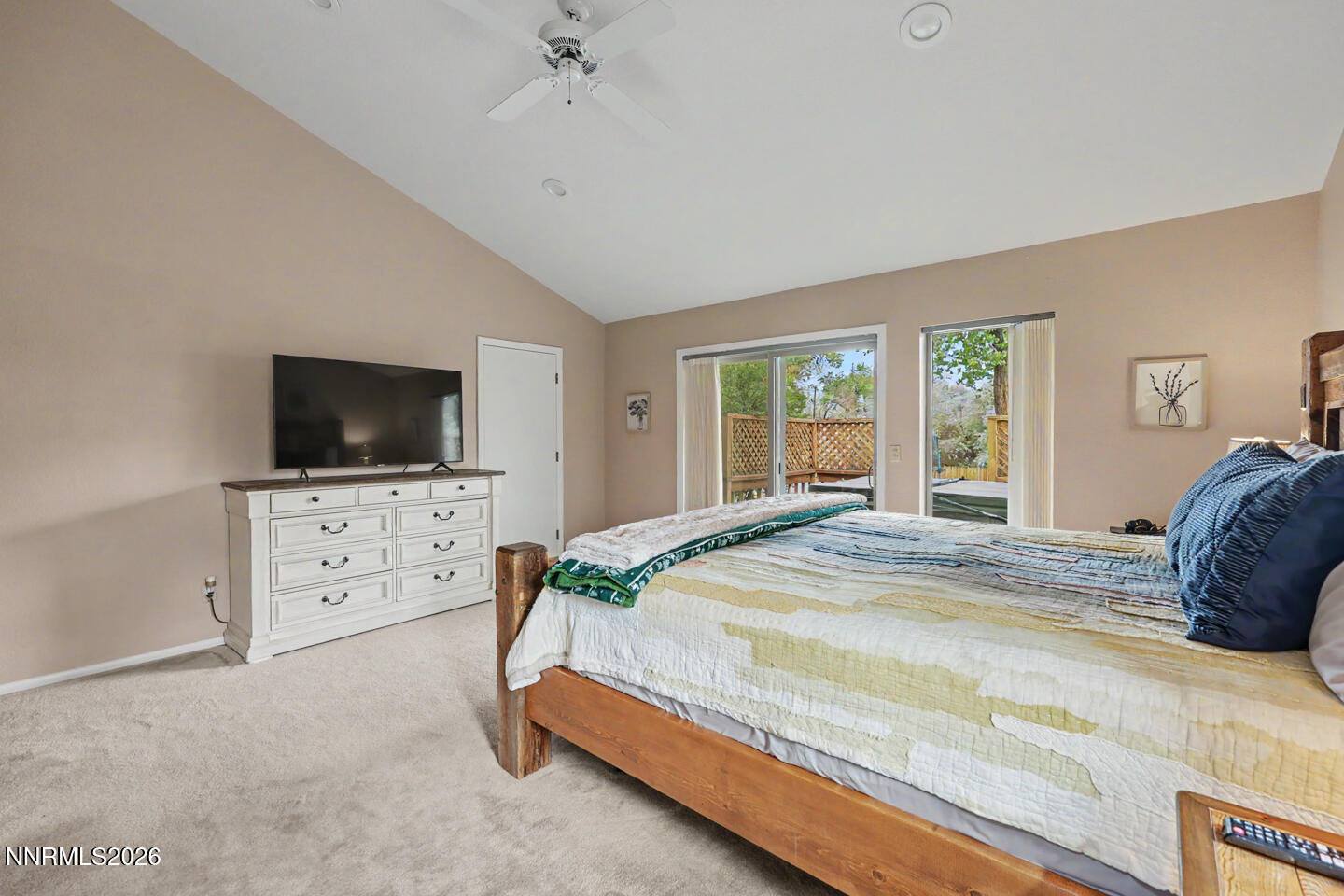 1500 Manchester Circle Fallon, NV 89406 - Photo 19 of 41 a bedroom with a bed and a flat screen tv