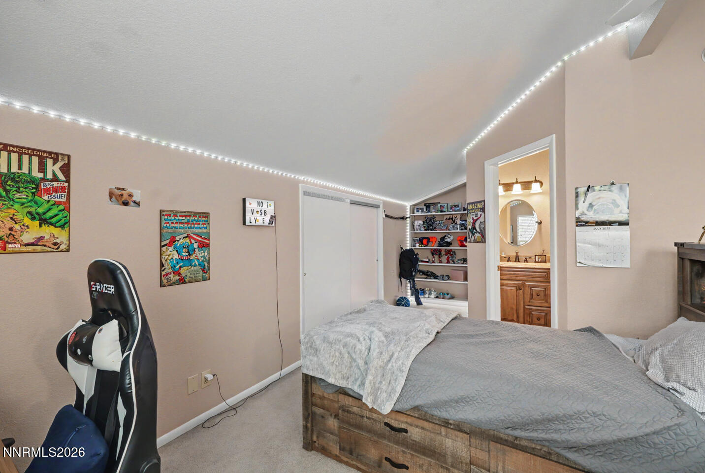 1500 Manchester Circle Fallon, NV 89406 - Photo 26 of 41 a bedroom with a bed and a desk