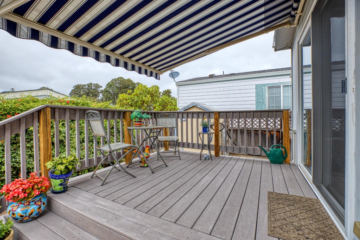 100 North Rodeo Gulch Road, Unit 63 Soquel, CA 95073 - Photo 14 of 21 a view of a balcony with wooden floor