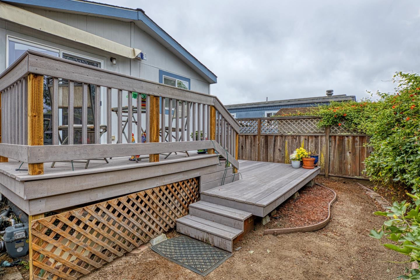100 North Rodeo Gulch Road, Unit 63 Soquel, CA 95073 - Photo 19 of 21 a view of balcony with wooden floor and seating space