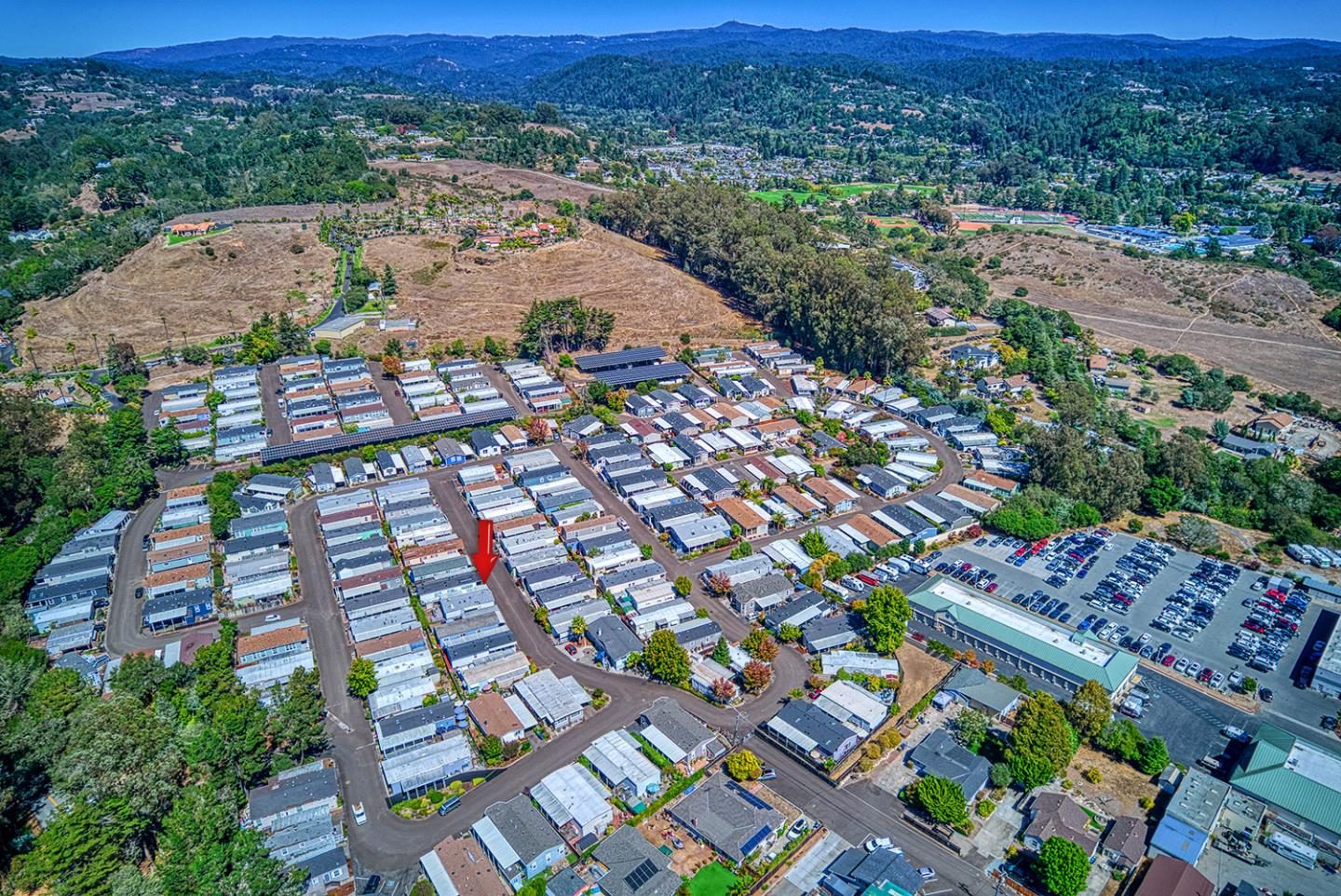 100 North Rodeo Gulch Road, Unit 63 Soquel, CA 95073 - Photo 21 of 21 an aerial view of multiple house