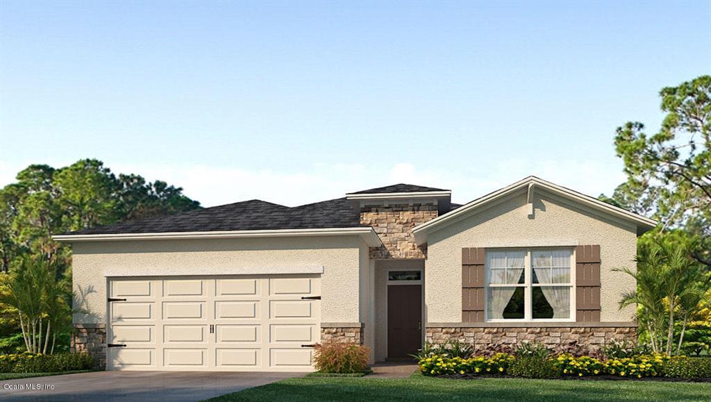9185 Southwest 62nd Terrace Road Ocala, FL 34476 - Photo 1 of 1 Delray-Elevation-B
