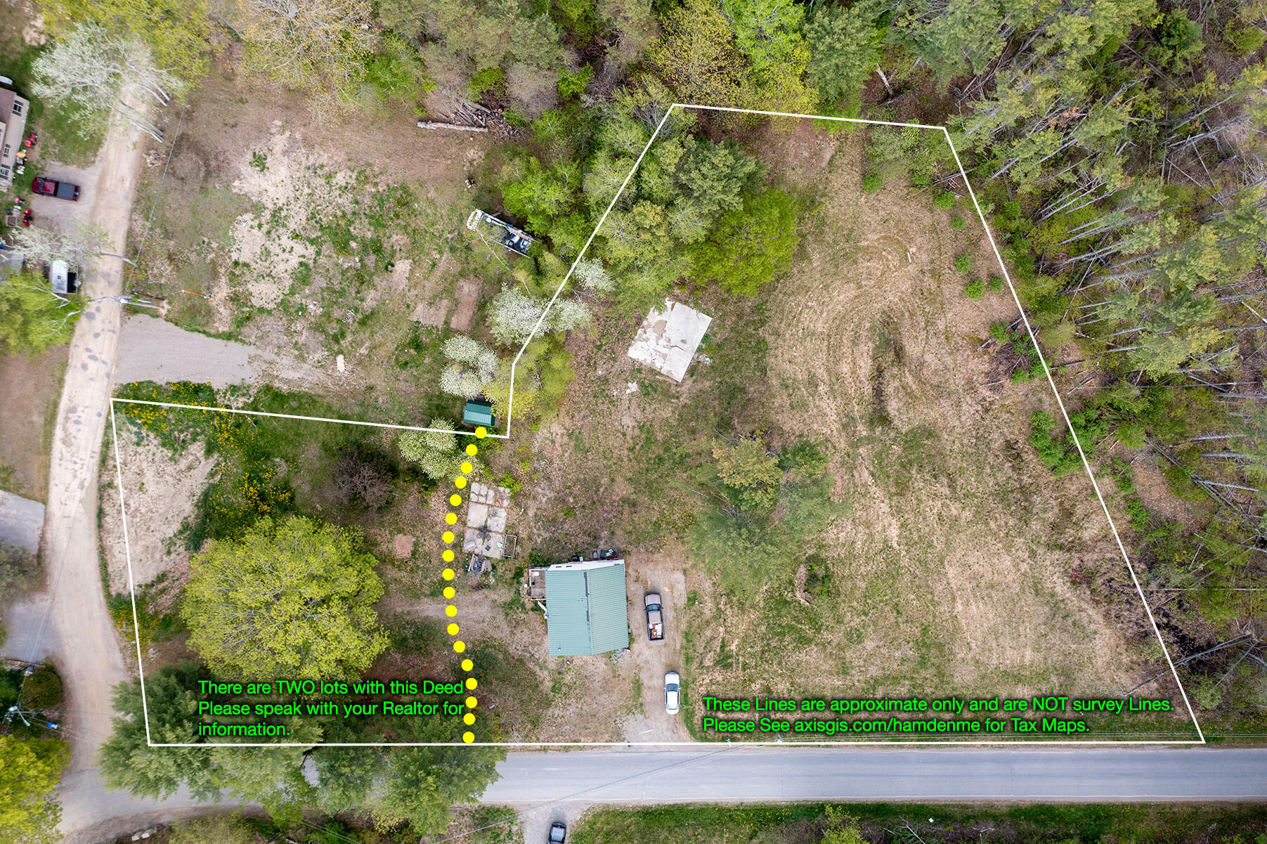 150 Pond Road Hampden, ME 04444 - Photo 28 of 31 OverheadLinedPhotoDJI_0564