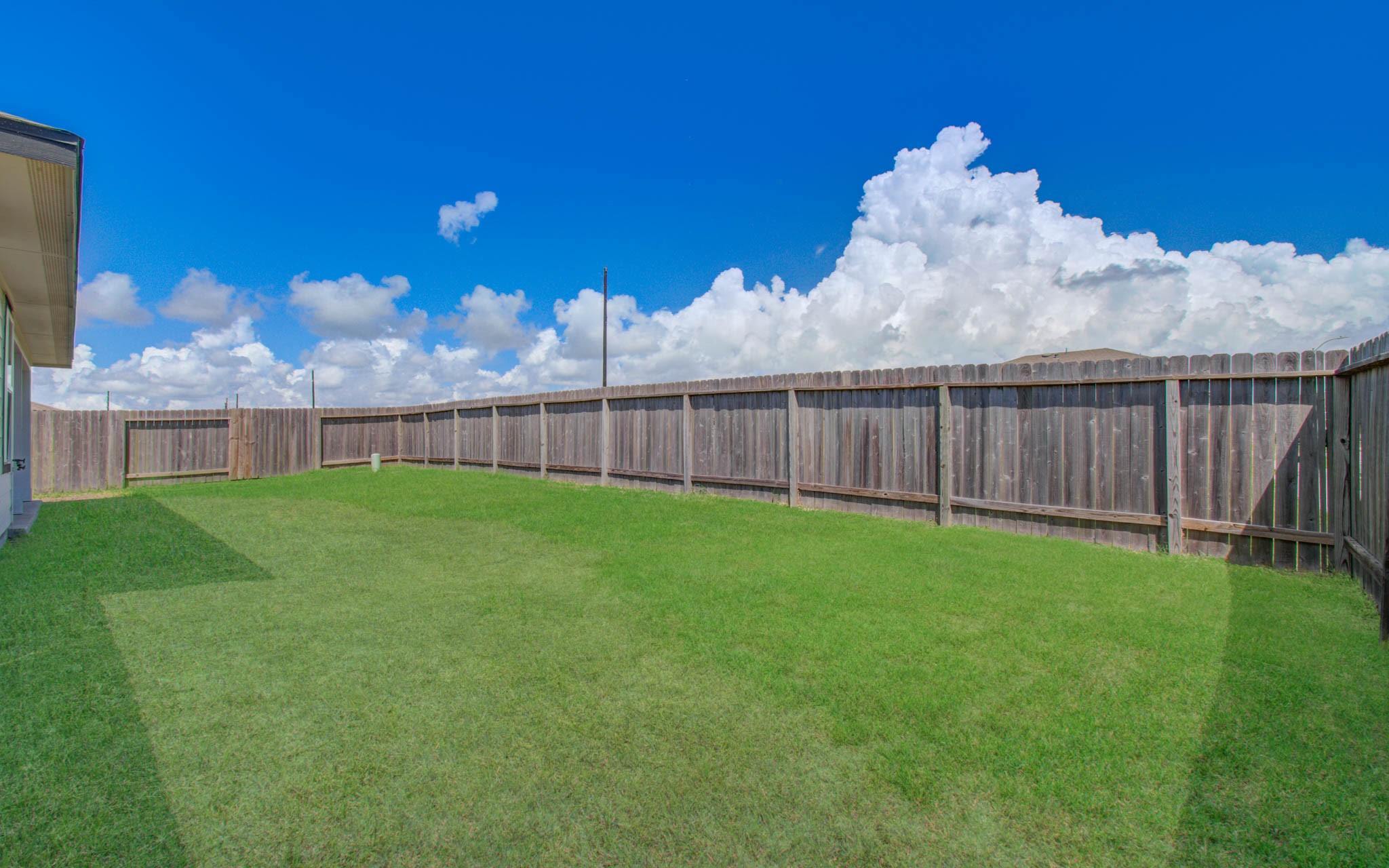 14543 Raintree Drive Baytown, TX 77523 - Photo 34 of 37 Backyard with no rear neighbors