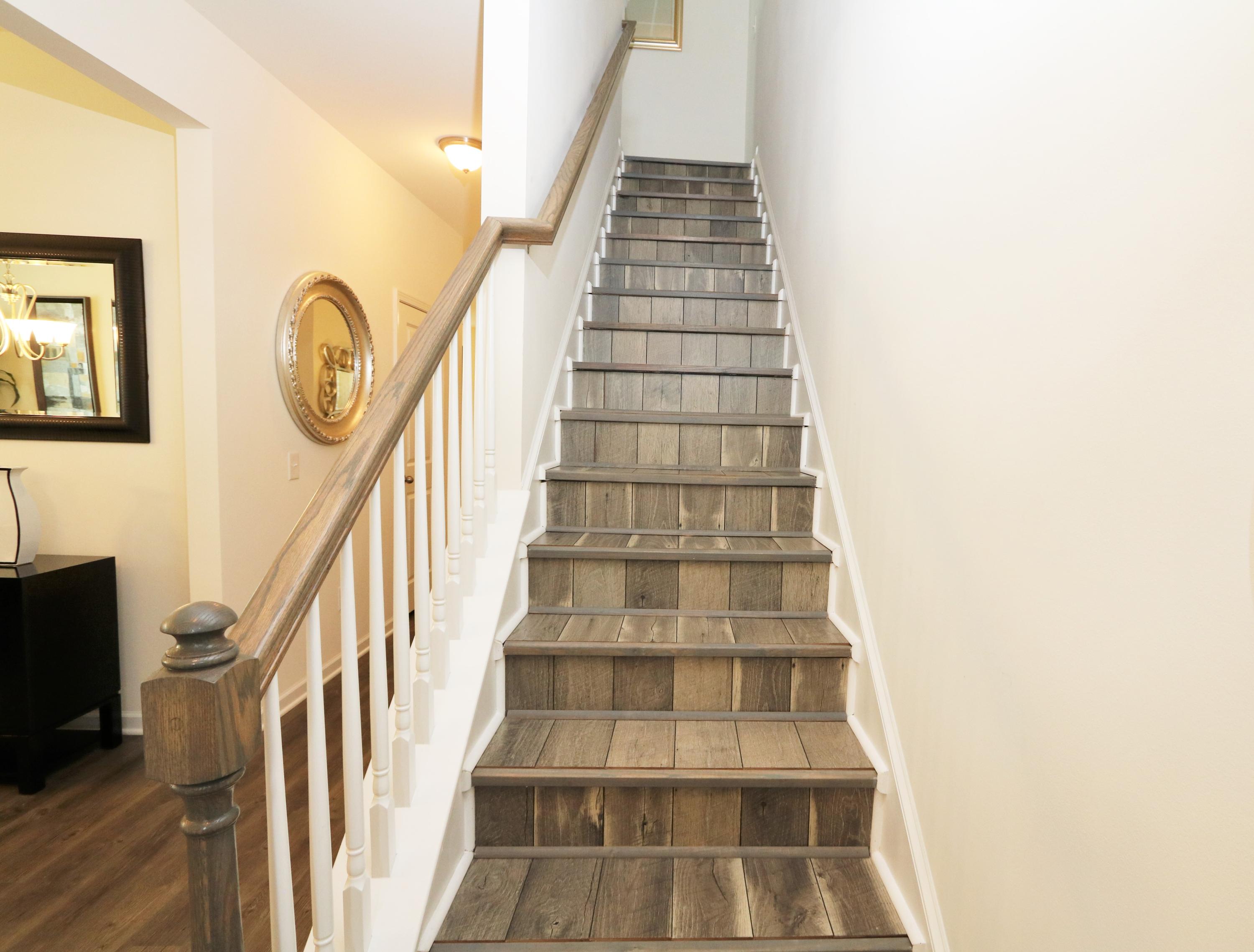 8944 Cat Tail Pond Road Summerville, SC 29485 - Photo 20 of 41 Wood Floor Stairway