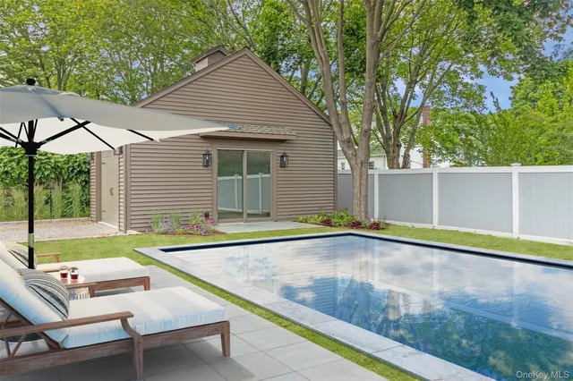 a view of a house with pool