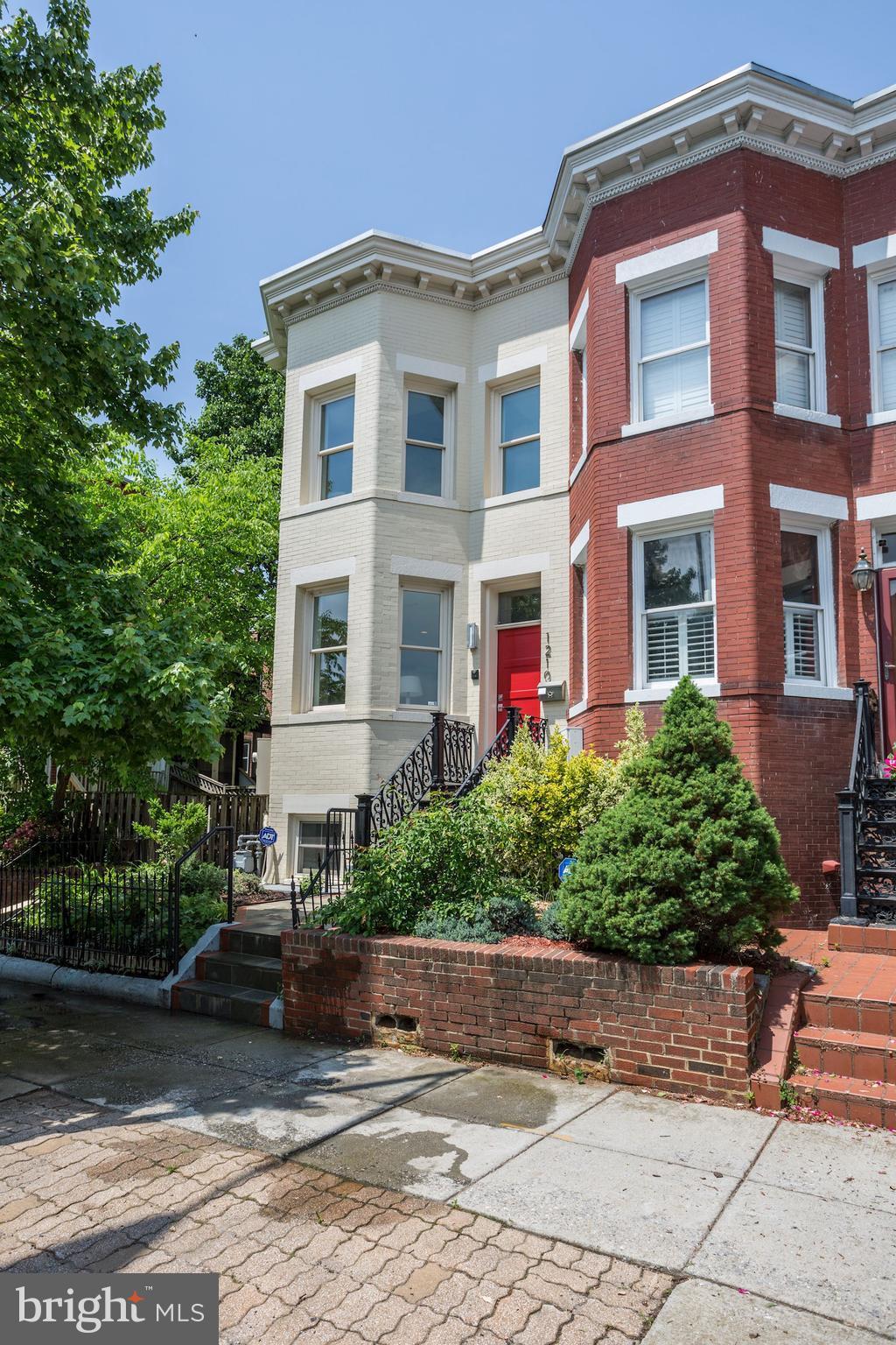 Stately semi-detached Victorian with garage!