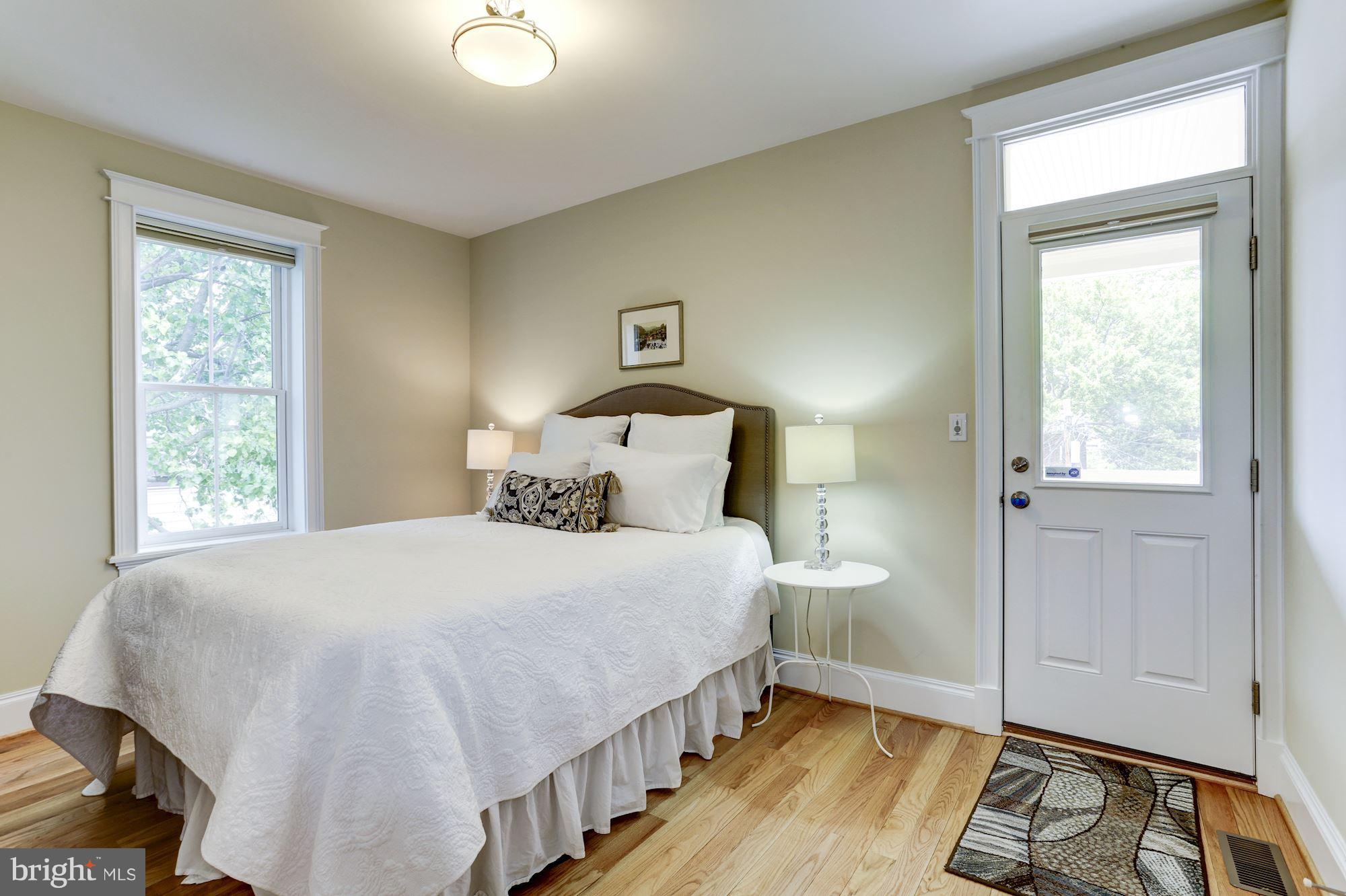 1210 Independence Avenue Southeast Washington, DC 20003 - Photo 19 of 29 Gracious 3rd BR with large closet, exit to deck