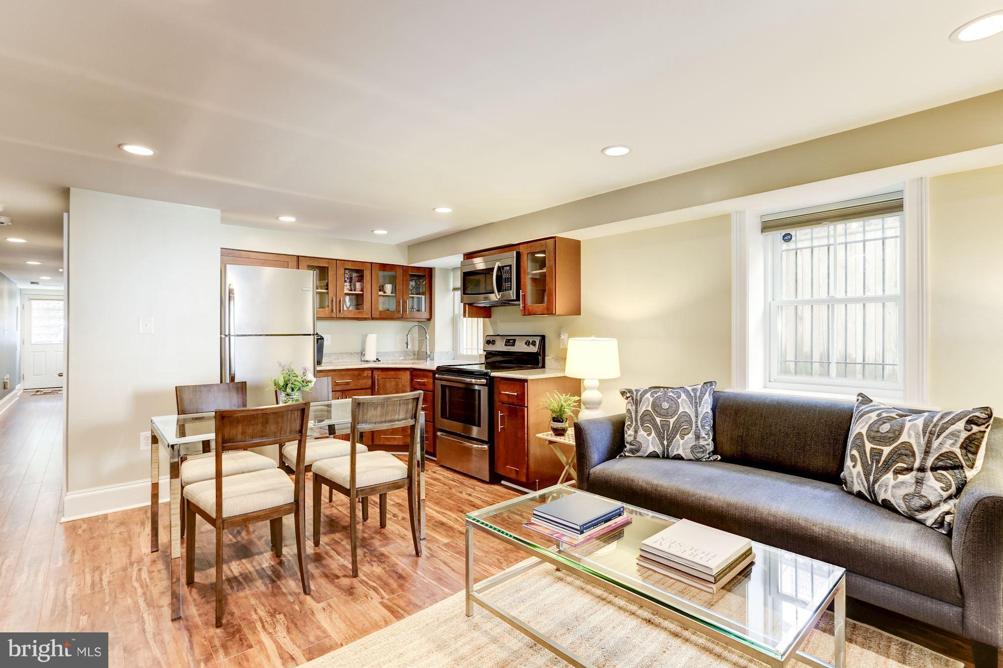 1210 Independence Avenue Southeast Washington, DC 20003 - Photo 23 of 29 Modern kitchen with full sized appliances &WD