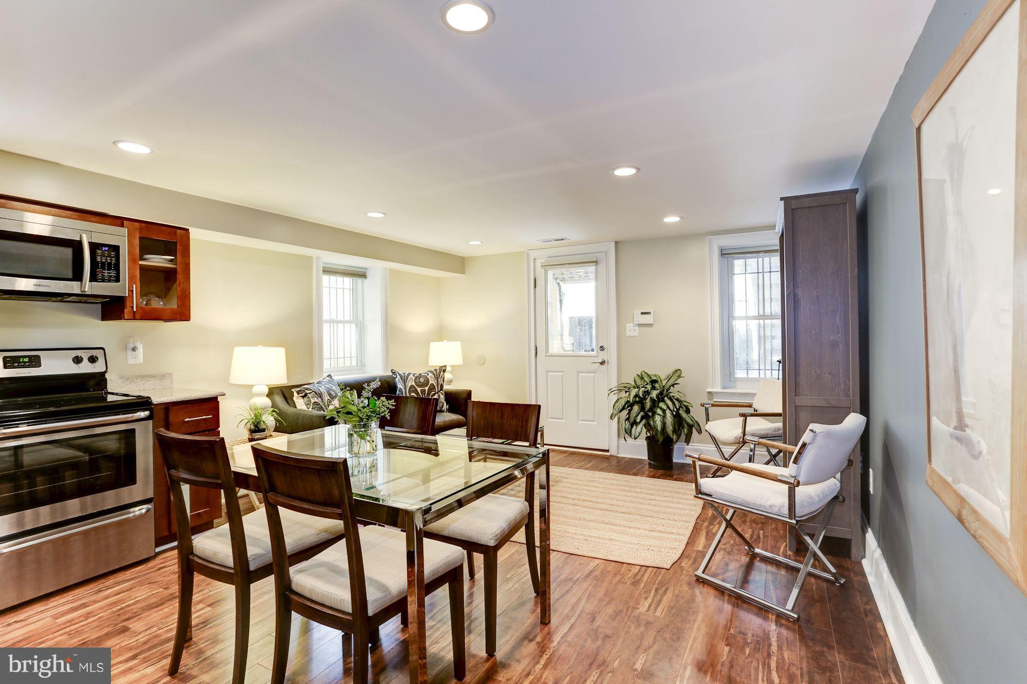 1210 Independence Avenue Southeast Washington, DC 20003 - Photo 24 of 29 Lower level apartment open living space