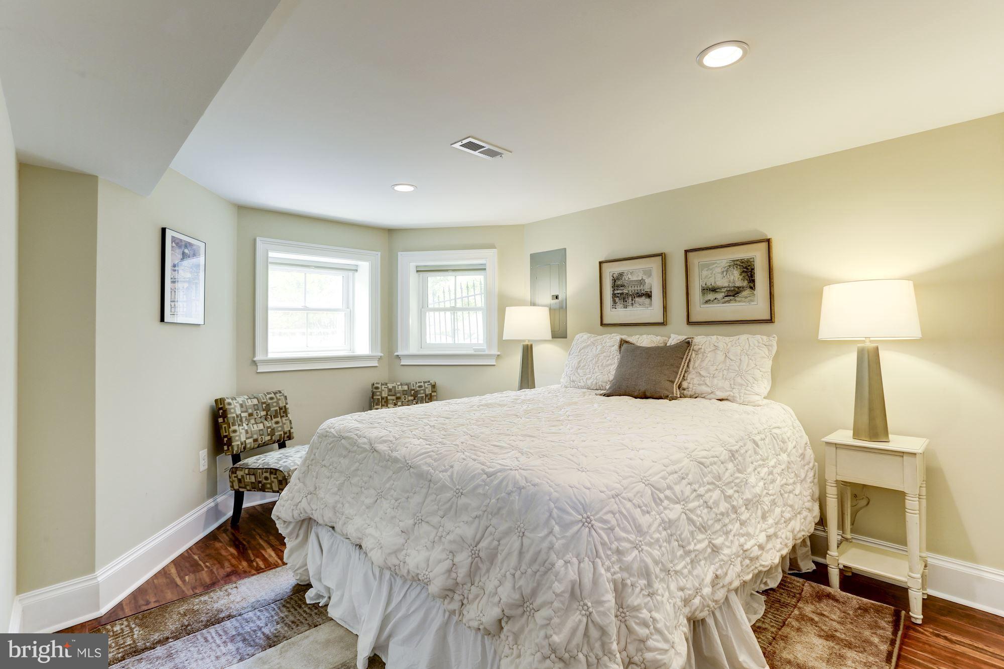 1210 Independence Avenue Southeast Washington, DC 20003 - Photo 25 of 29 Front Bedroom in lower level apartment