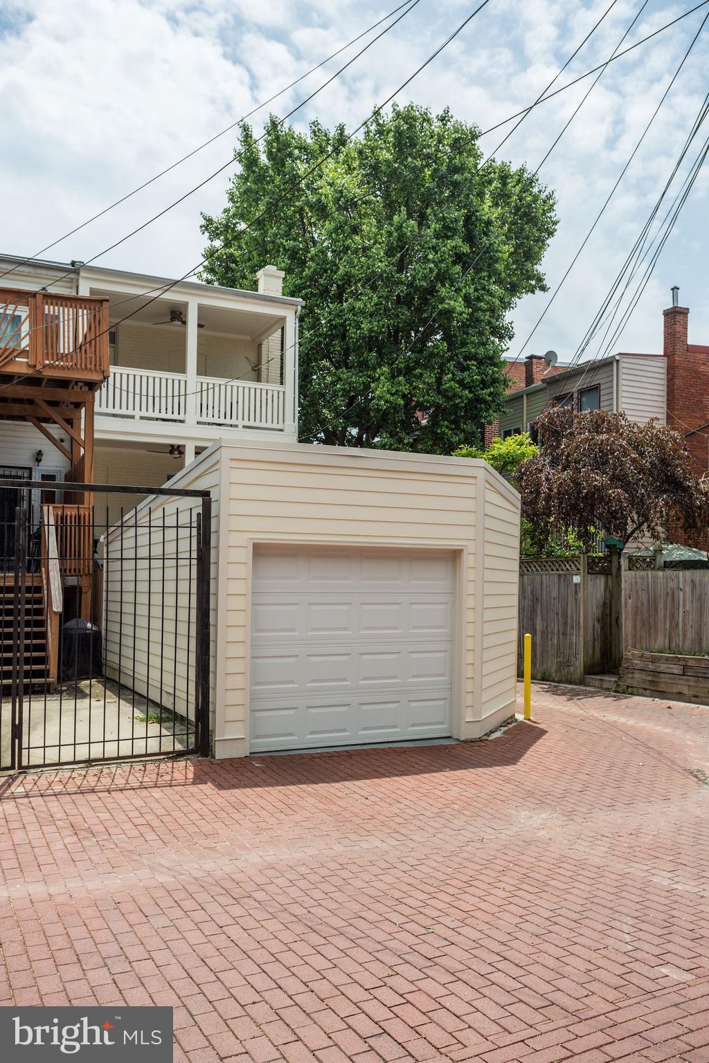 1210 Independence Avenue Southeast Washington, DC 20003 - Photo 29 of 29 Garage accessible off beautiful alley!