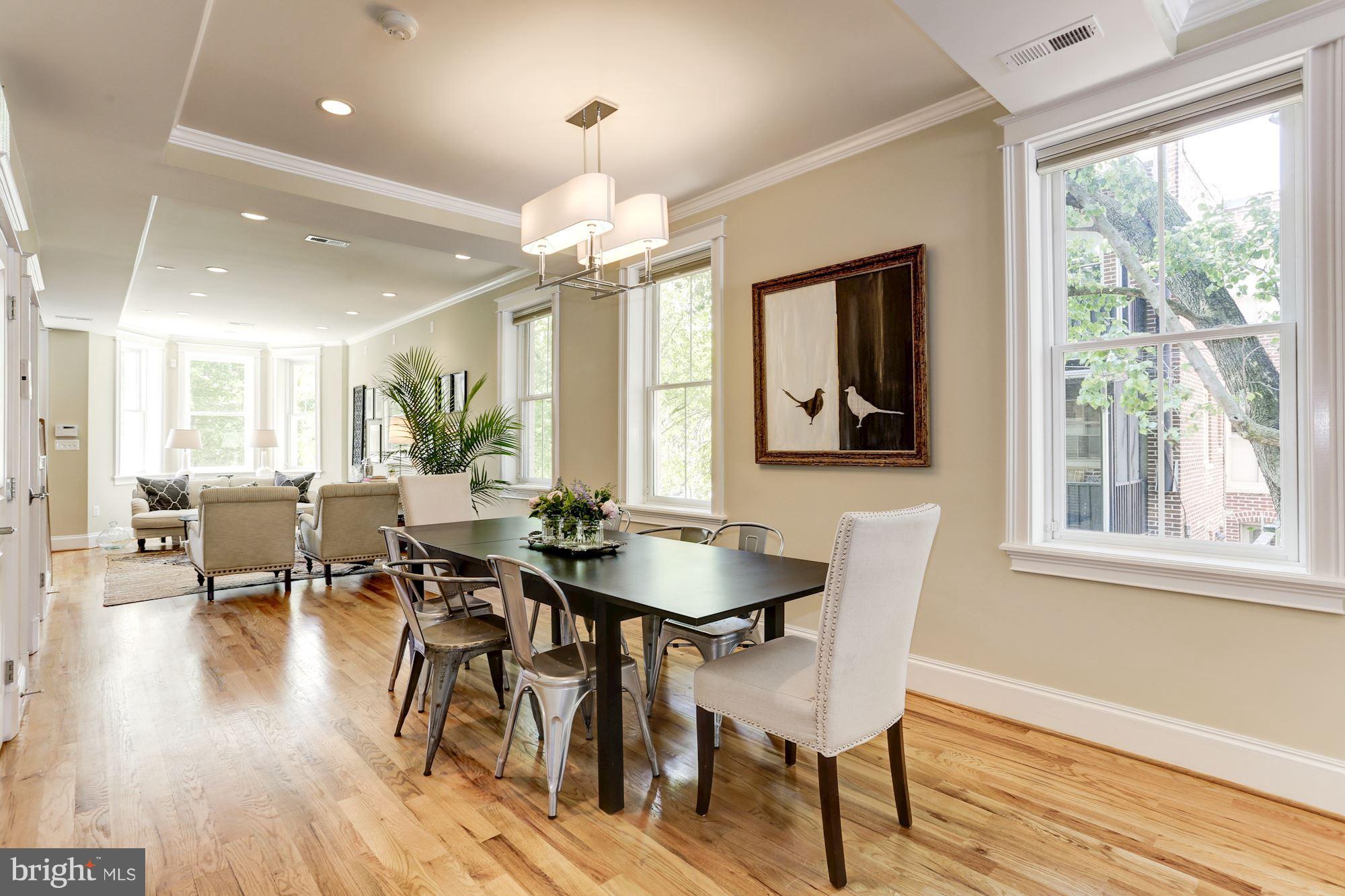 1210 Independence Avenue Southeast Washington, DC 20003 - Photo 10 of 29 Western wall of windows bring in abundant light!