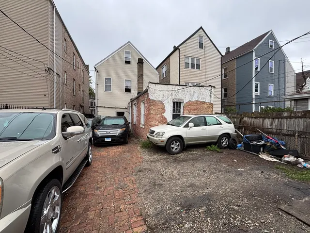 a view of a car garage