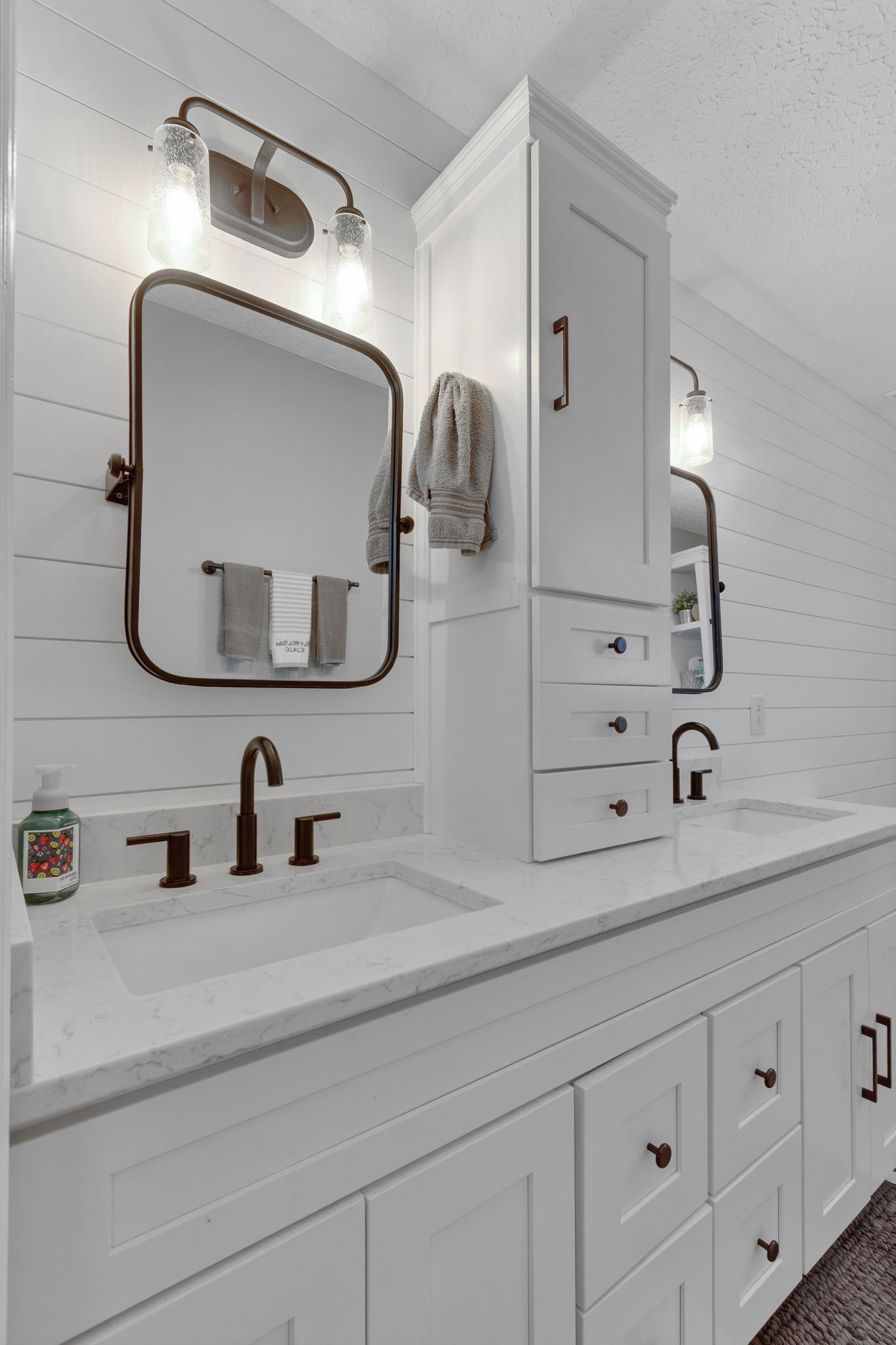 2137 Lee Road Spring Hill, TN 37174 - Photo 24 of 49 a bathroom with double vanity sink and mirror