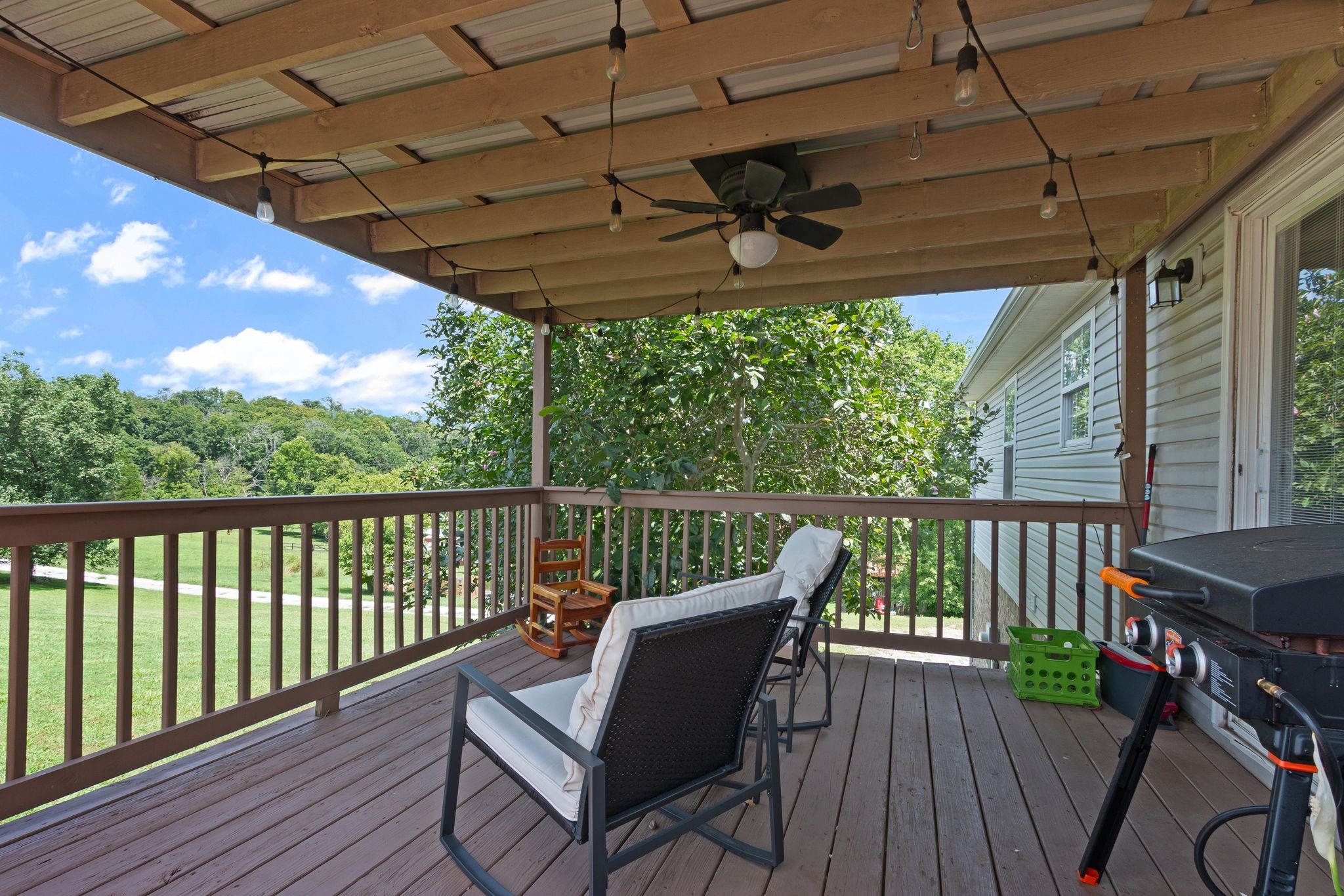 2137 Lee Road Spring Hill, TN 37174 - Photo 34 of 49 a view of a balcony with furniture